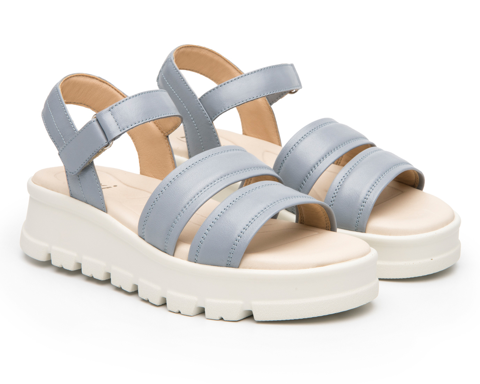 Sandalias Confort Flexi Lexa de Piel para Mujer