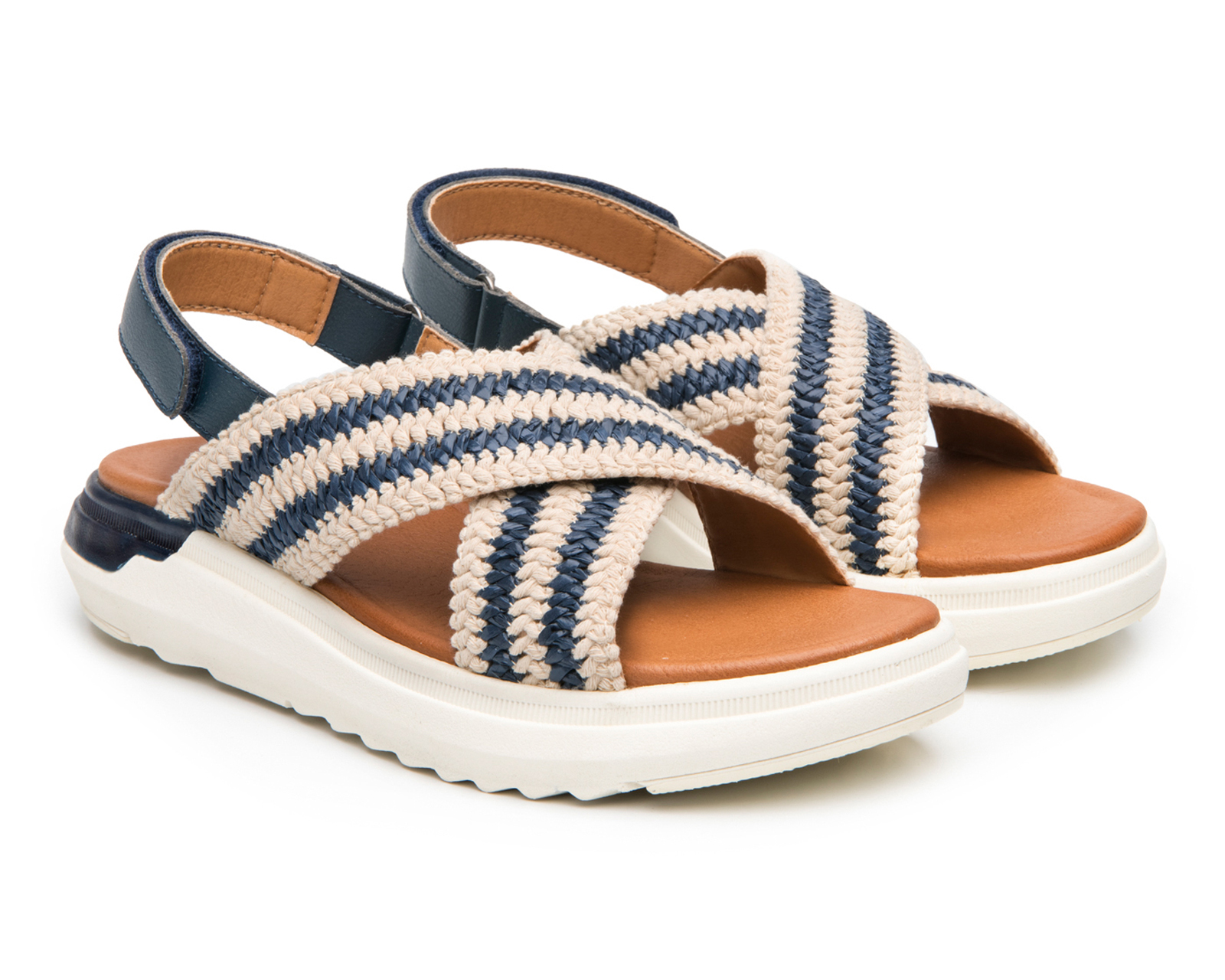 Foto 2 pulgar | Foto 1 | Sandalias Confort Flexi para Mujer
