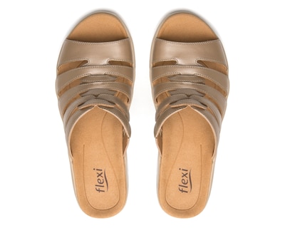 Foto 3 | Foto 3 | Sandalias Confort Flexi de Piel para Mujer