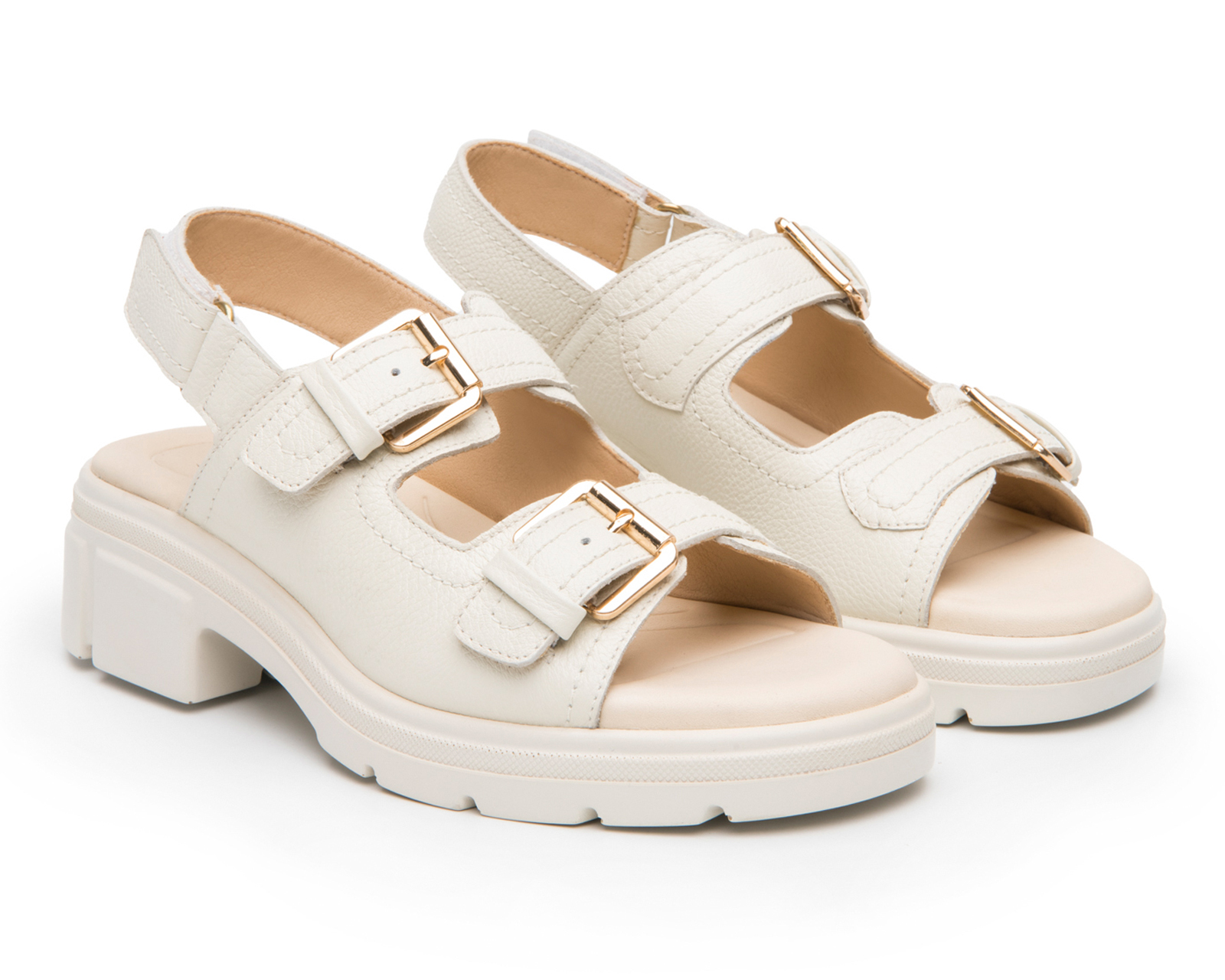 Sandalias Confort Flexi de Piel para Mujer