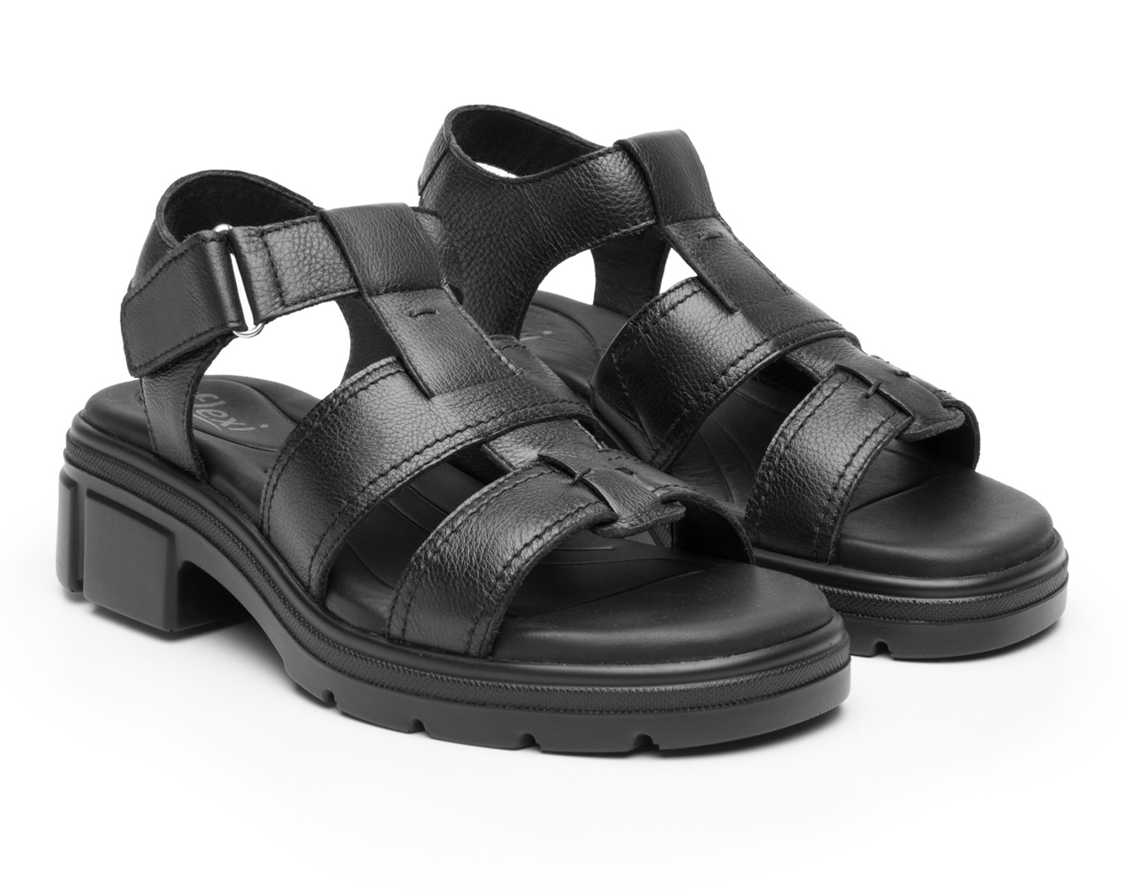 Foto 2 pulgar | Foto 1 | Sandalias Confort Flexi de Piel para Mujer