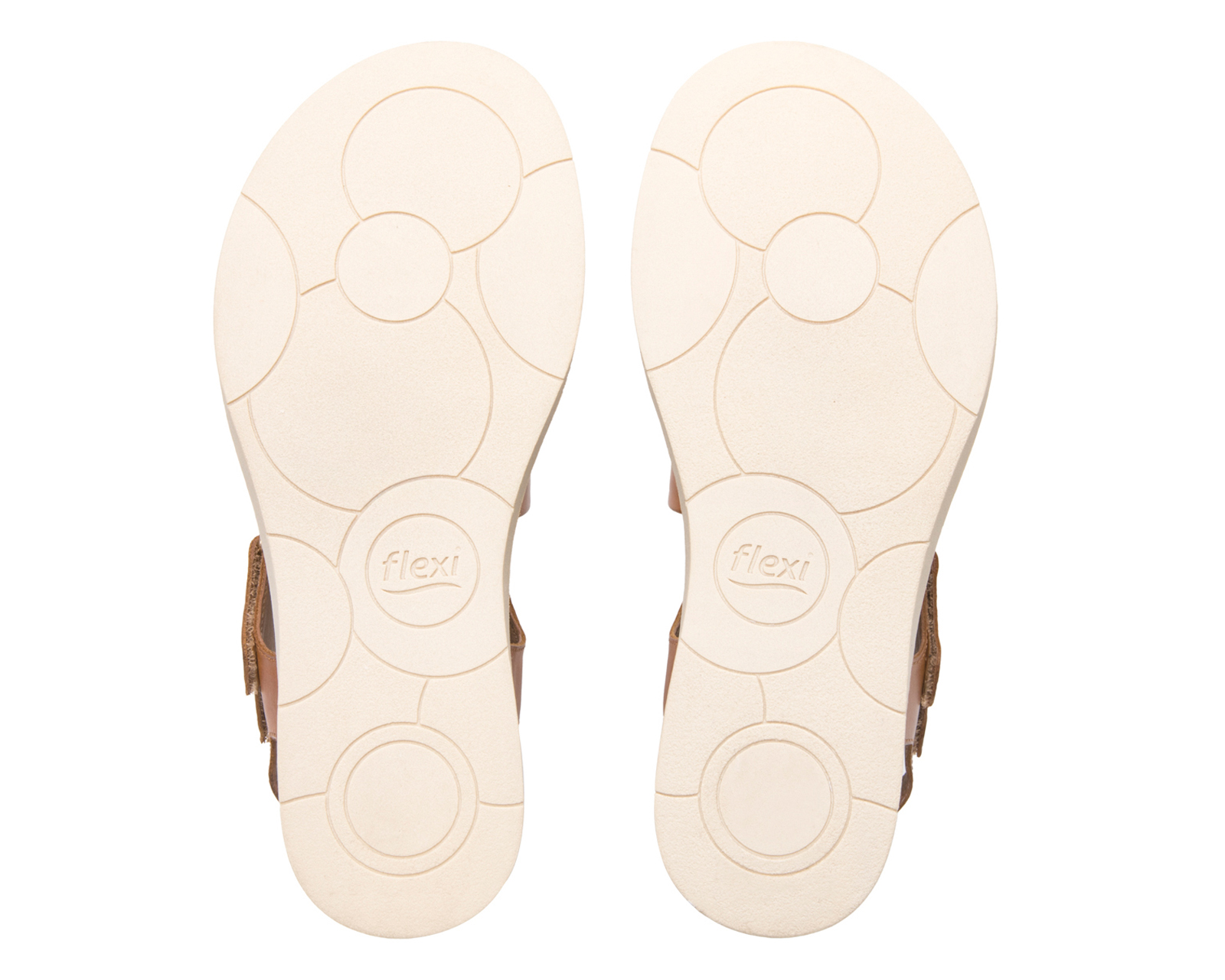 Foto 2 | Foto 2 | Sandalias Casuales Flexi de Piel para Mujer