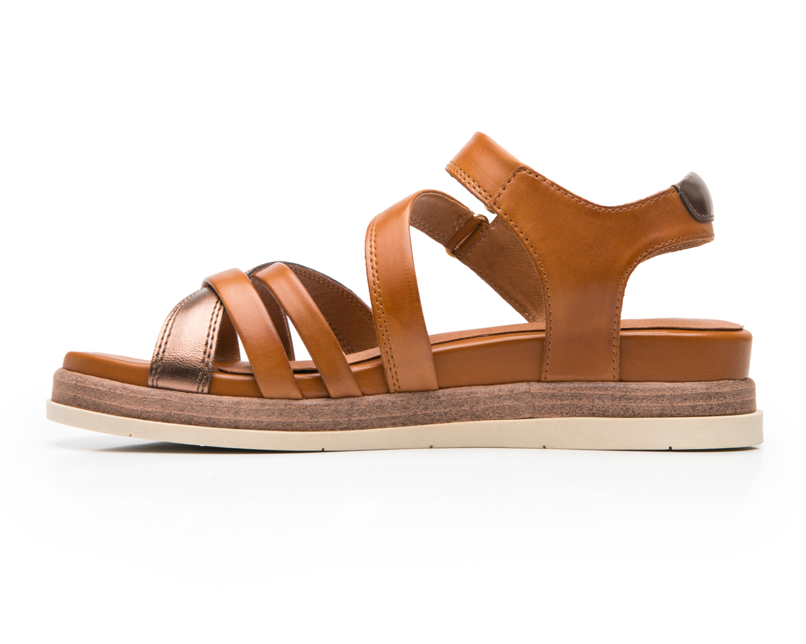 Foto 5 pulgar | Foto 4 | Sandalias Casuales Flexi de Piel para Mujer