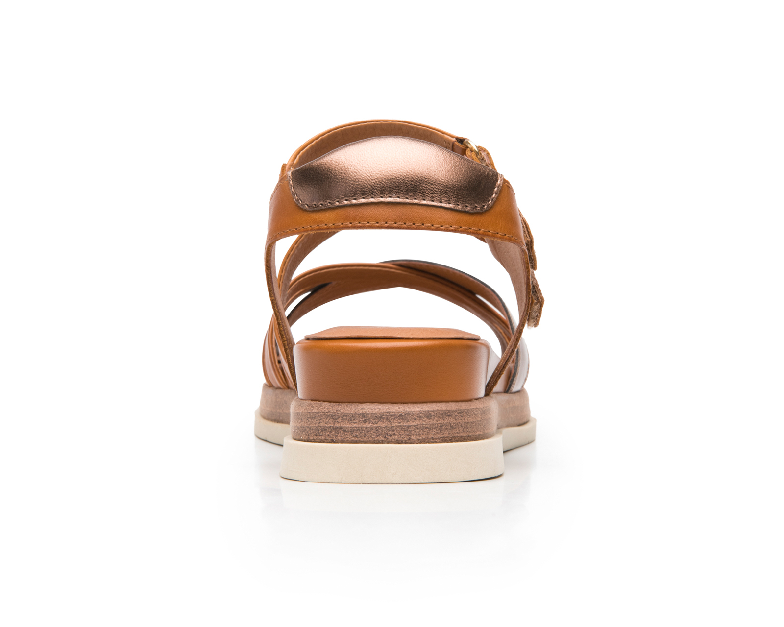 Foto 7 pulgar | Foto 6 | Sandalias Casuales Flexi de Piel para Mujer