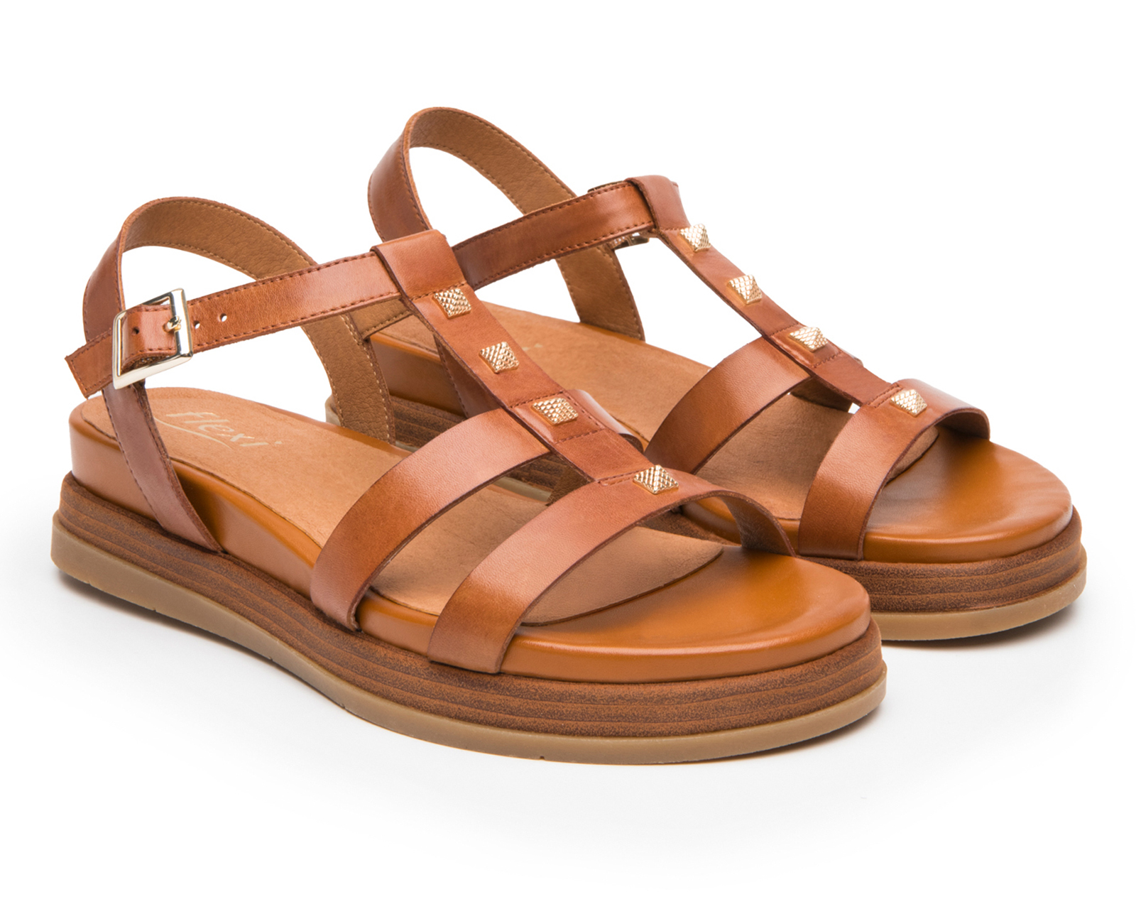 Foto 2 pulgar | Foto 1 | Sandalias Casuales Flexi para Mujer