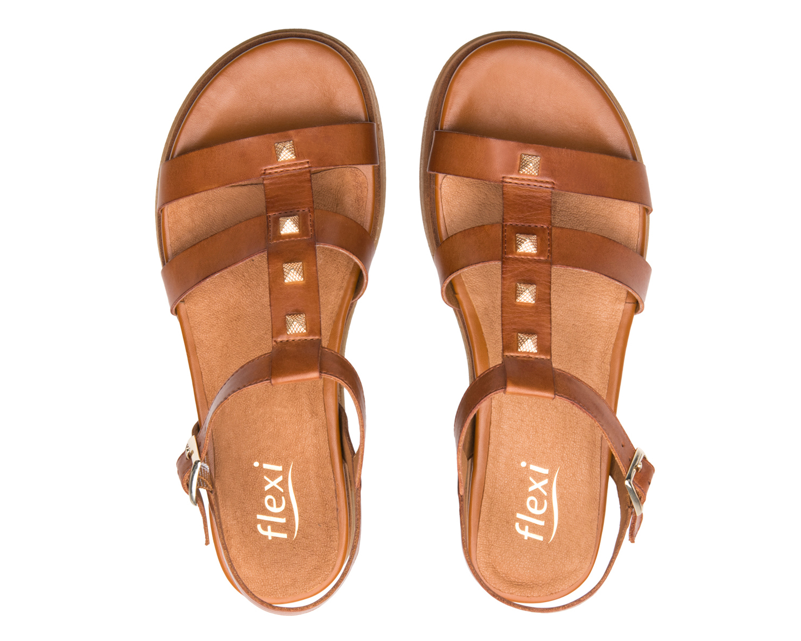 Foto 4 pulgar | Foto 3 | Sandalias Casuales Flexi para Mujer