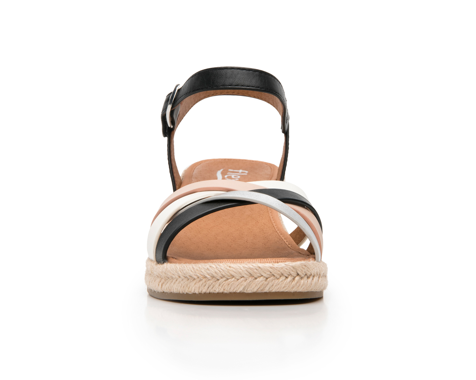 Foto 6 pulgar | Foto 5 | Sandalias Confort Flexi de Piel para Mujer