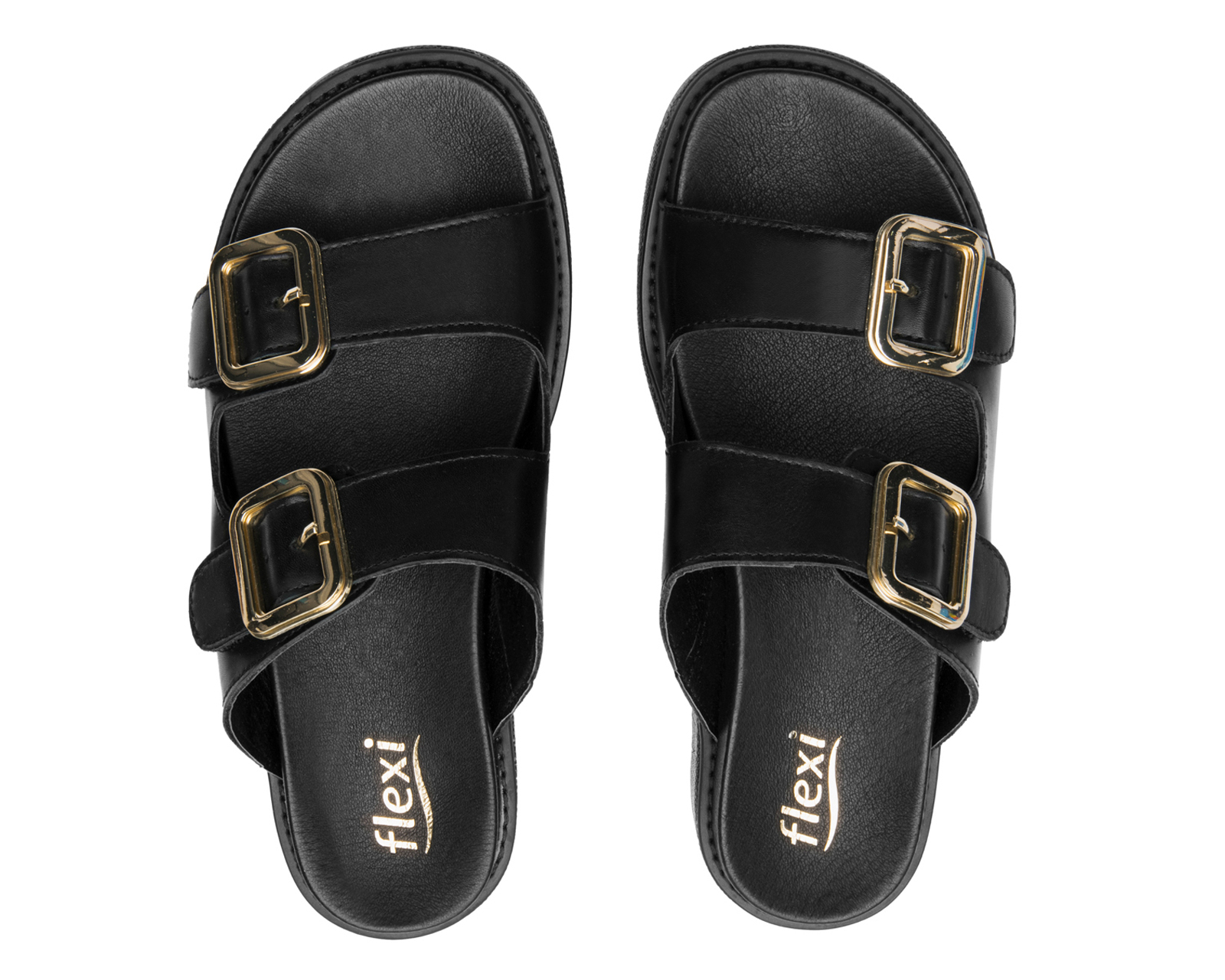 Foto 4 pulgar | Foto 3 | Sandalias Casuales Flexi de Piel para Mujer