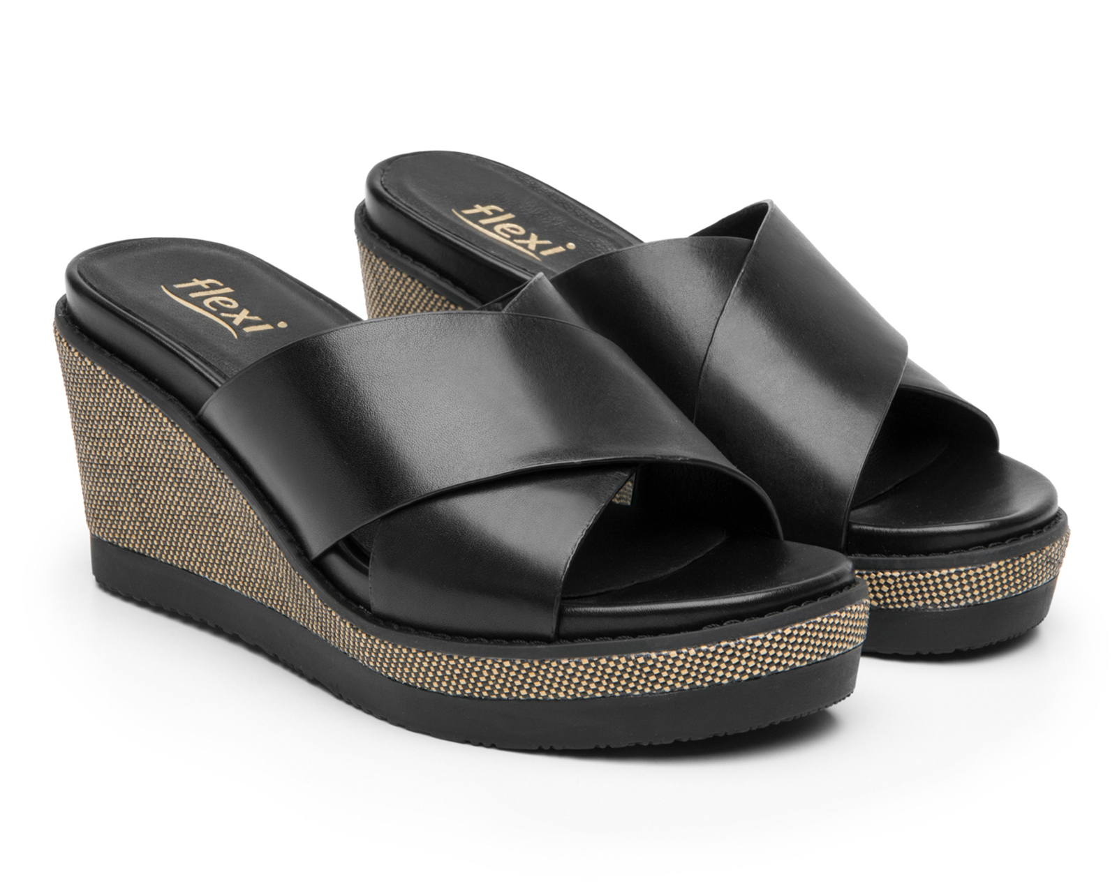 Foto 1 | Foto 1 | Sandalias Casuales Flexi de Piel para Mujer