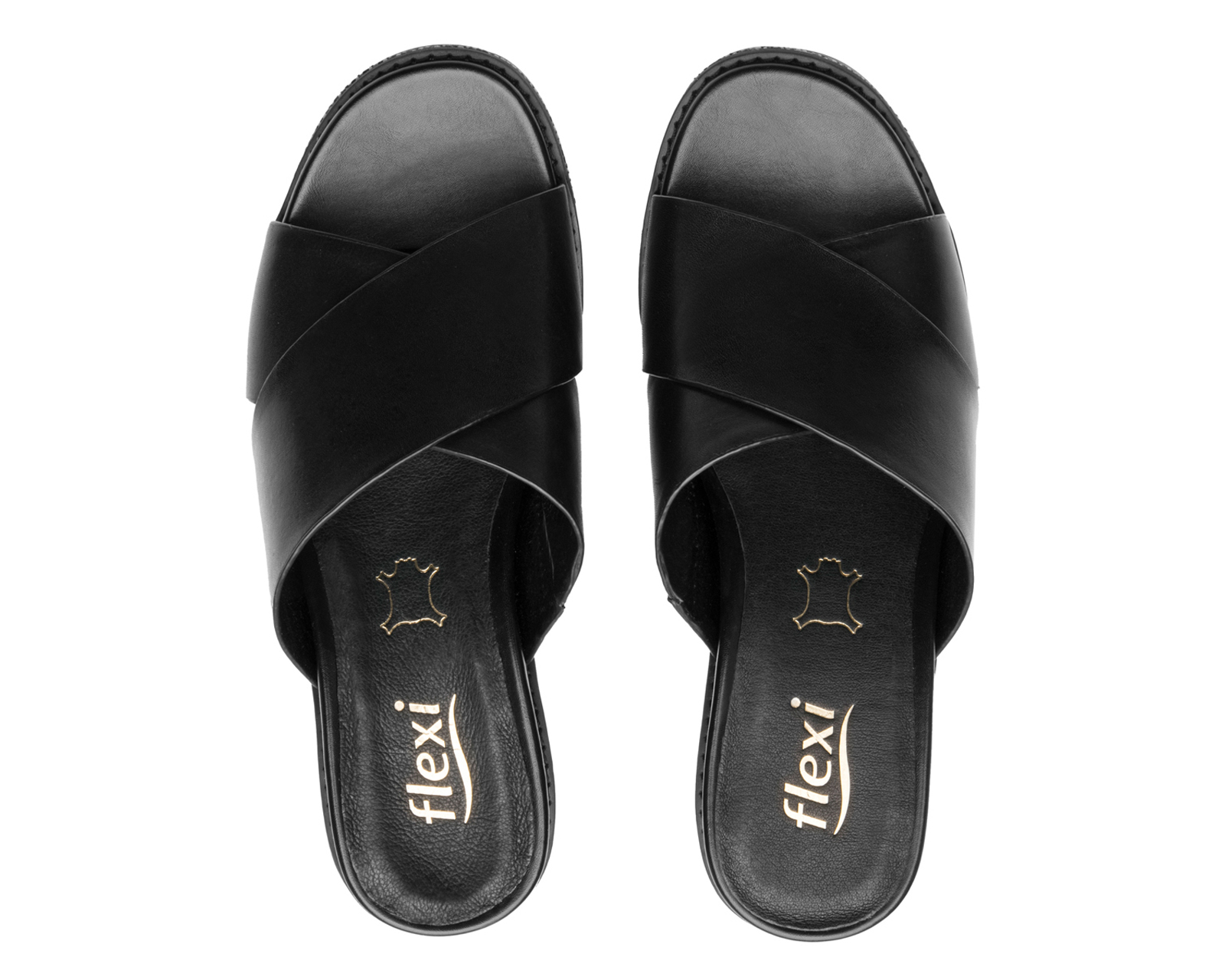 Foto 3 | Foto 3 | Sandalias Casuales Flexi de Piel para Mujer