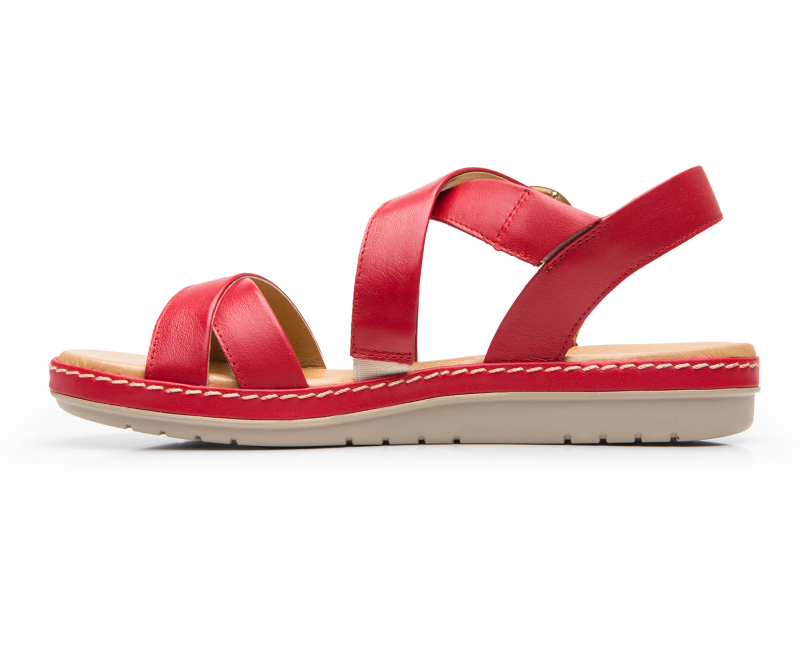 Foto 5 pulgar | Foto 4 | Sandalias Confort Flexi de Piel para Mujer
