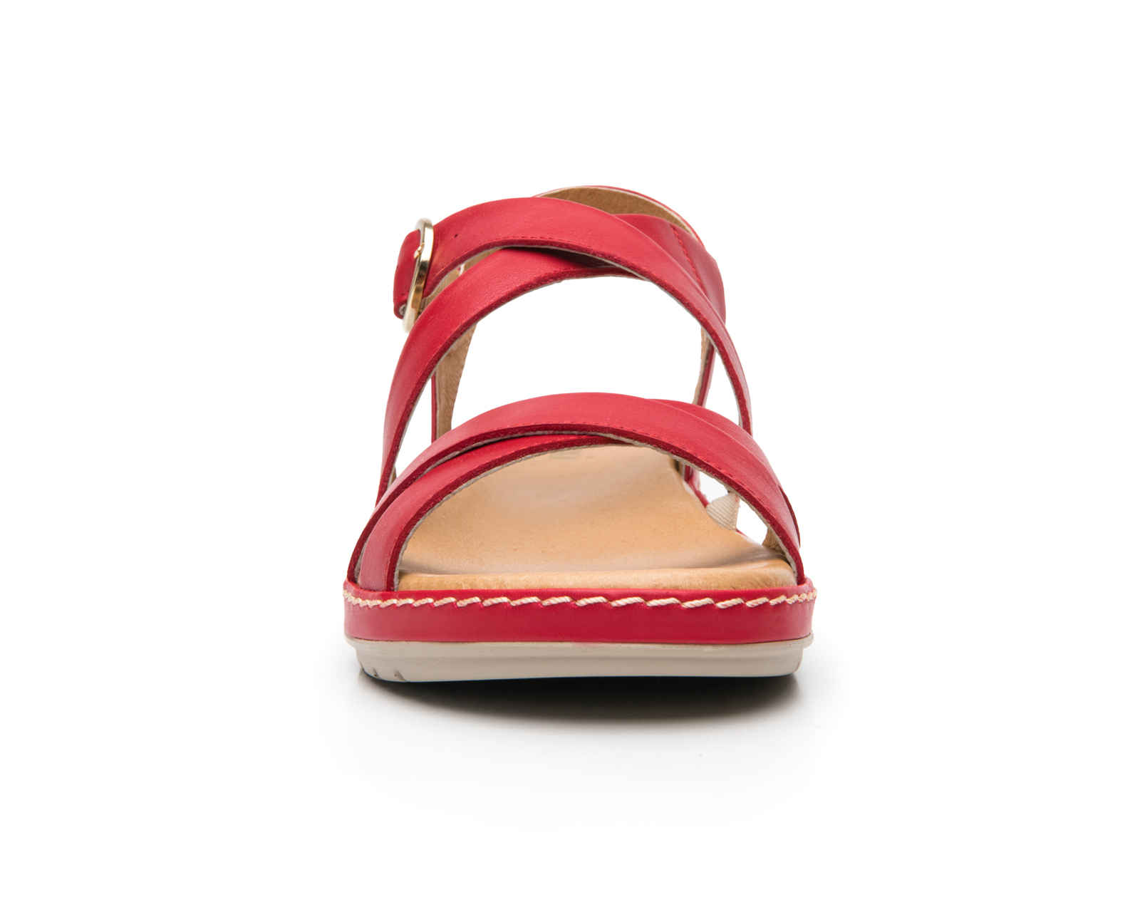 Foto 6 pulgar | Foto 5 | Sandalias Confort Flexi de Piel para Mujer