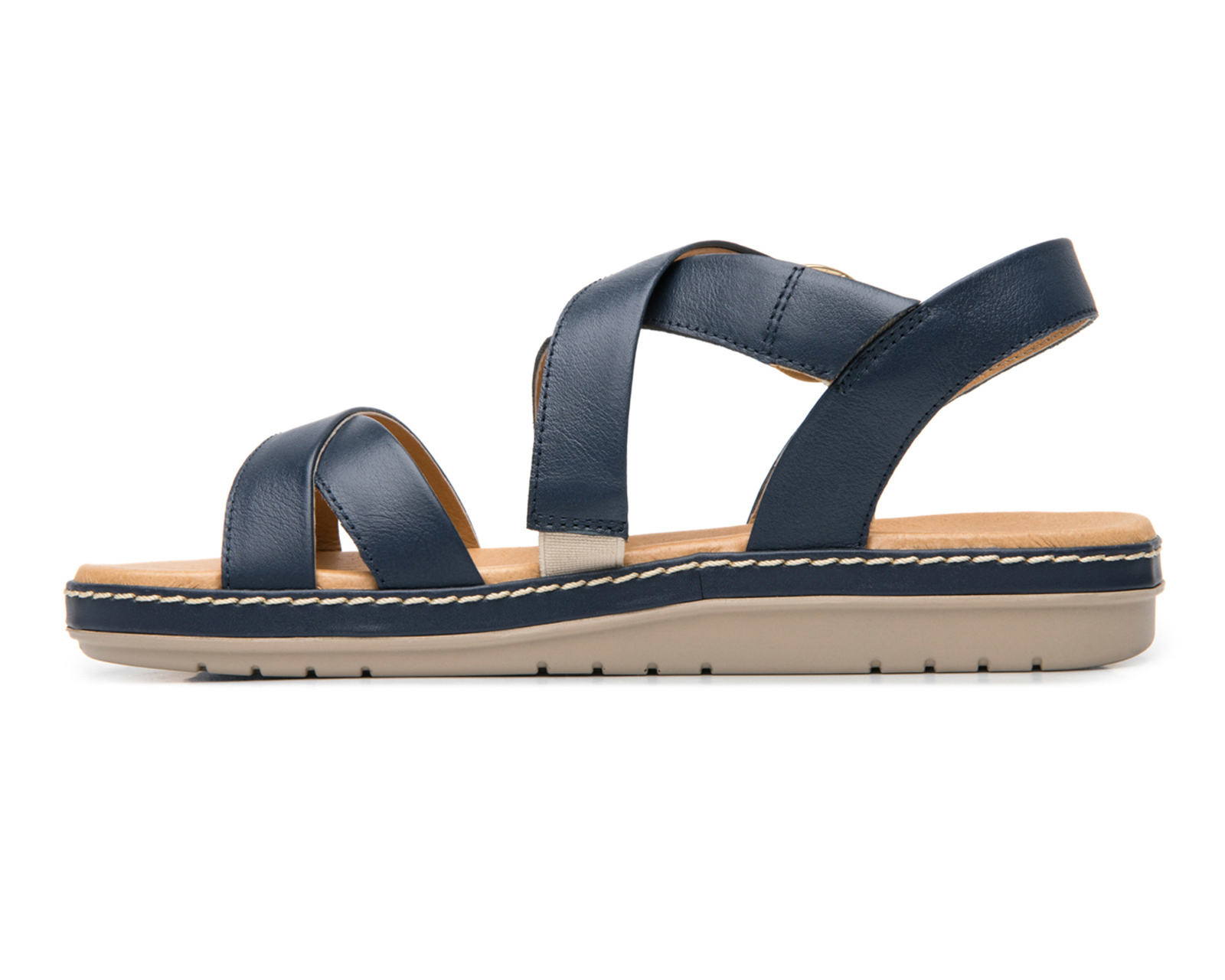 Foto 5 pulgar | Foto 4 | Sandalias Confort Flexi de Piel para Mujer