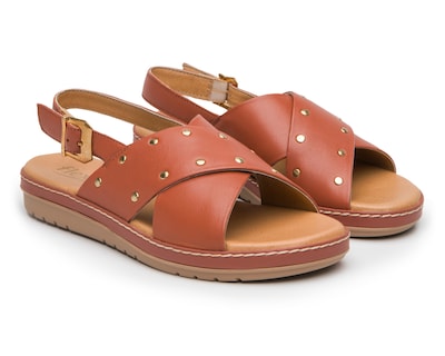 Foto 1 | Foto 1 | Sandalias Confort Flexi de Piel para Mujer