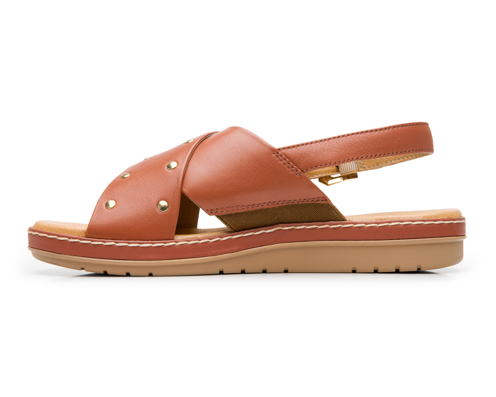 Foto 5 pulgar | Foto 4 | Sandalias Confort Flexi de Piel para Mujer