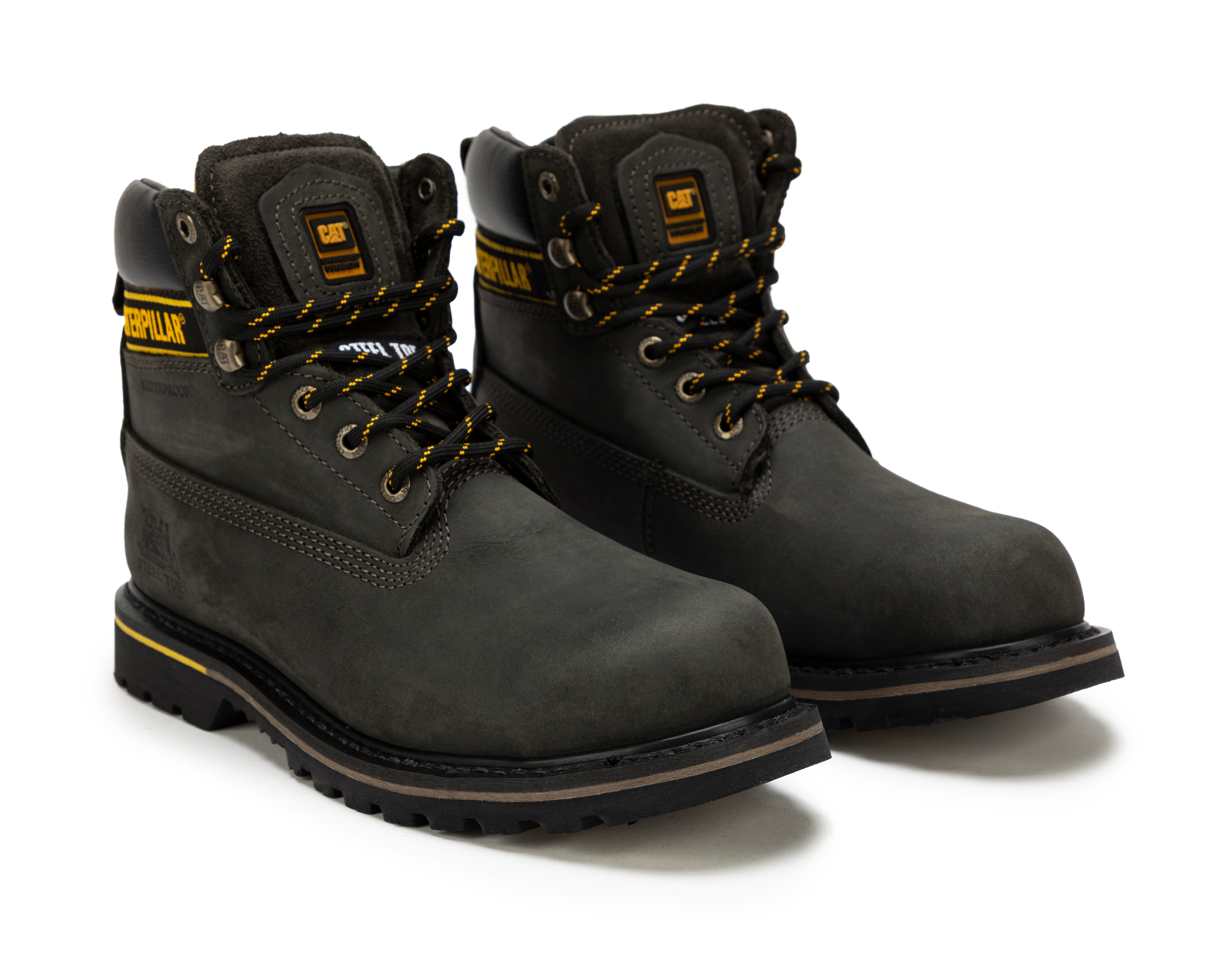 Foto 2 pulgar | Foto 1 | Botas de Trabajo CAT Holton de Piel para Hombre