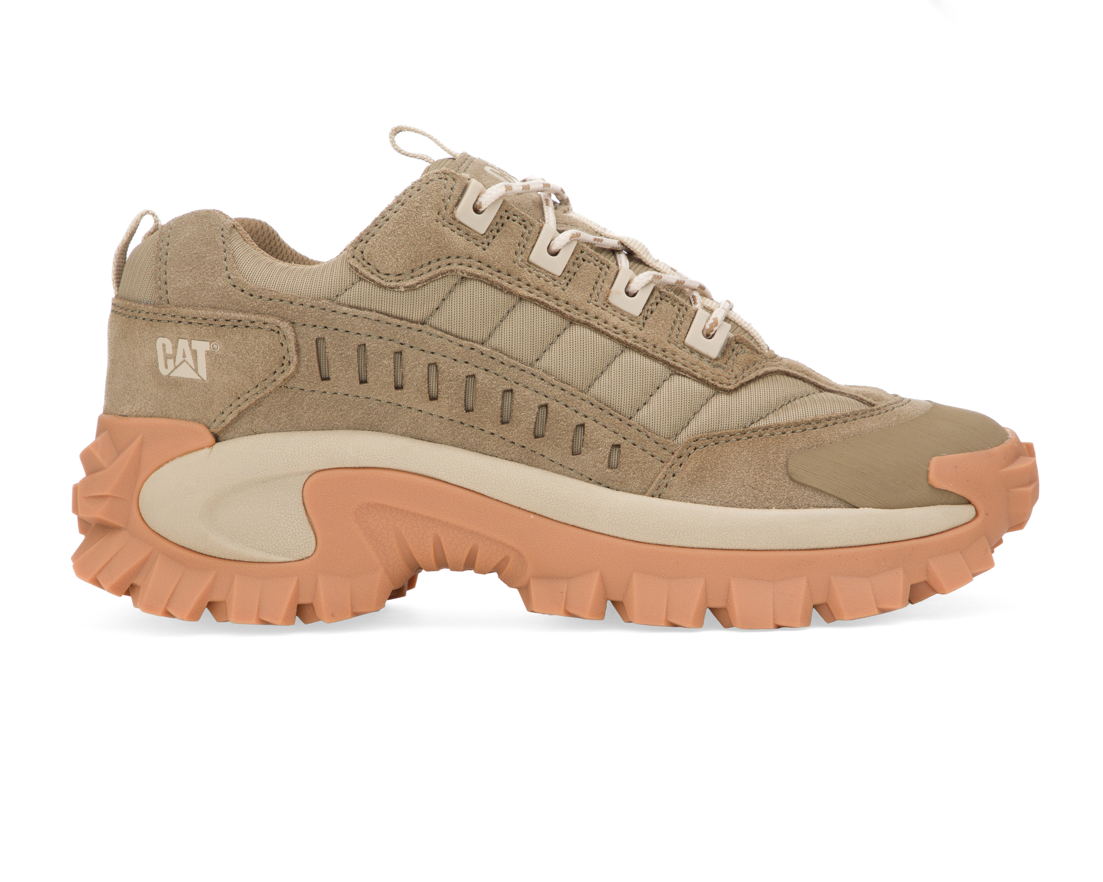 Foto 3 pulgar | Foto 2 | Tenis CAT Intruder de Piel para Hombre