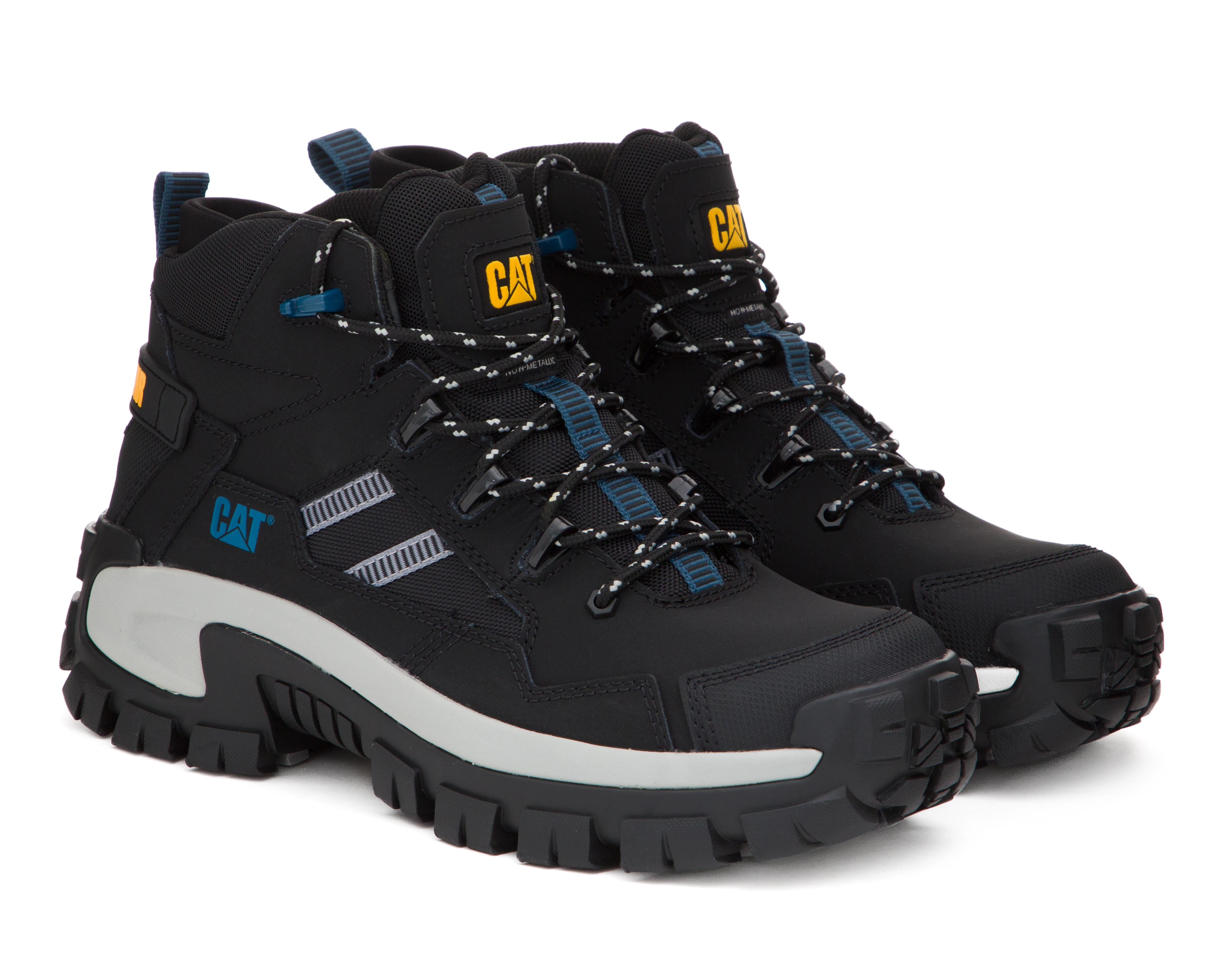 Foto 1 | Foto 1 | Botas de Trabajo CAT Invader de Piel para Hombre Certificada