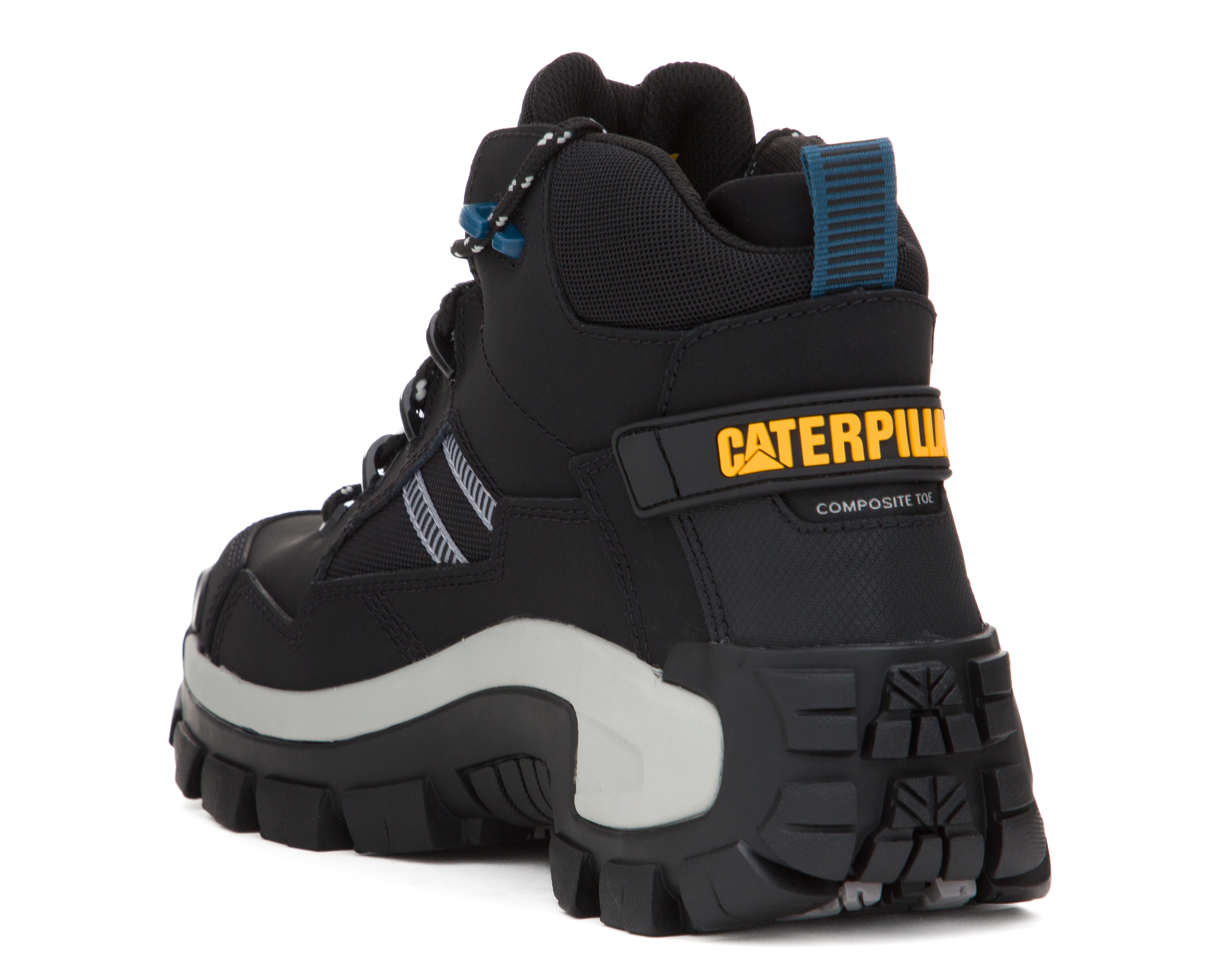 Foto 3 | Foto 3 | Botas de Trabajo CAT Invader de Piel para Hombre Certificada