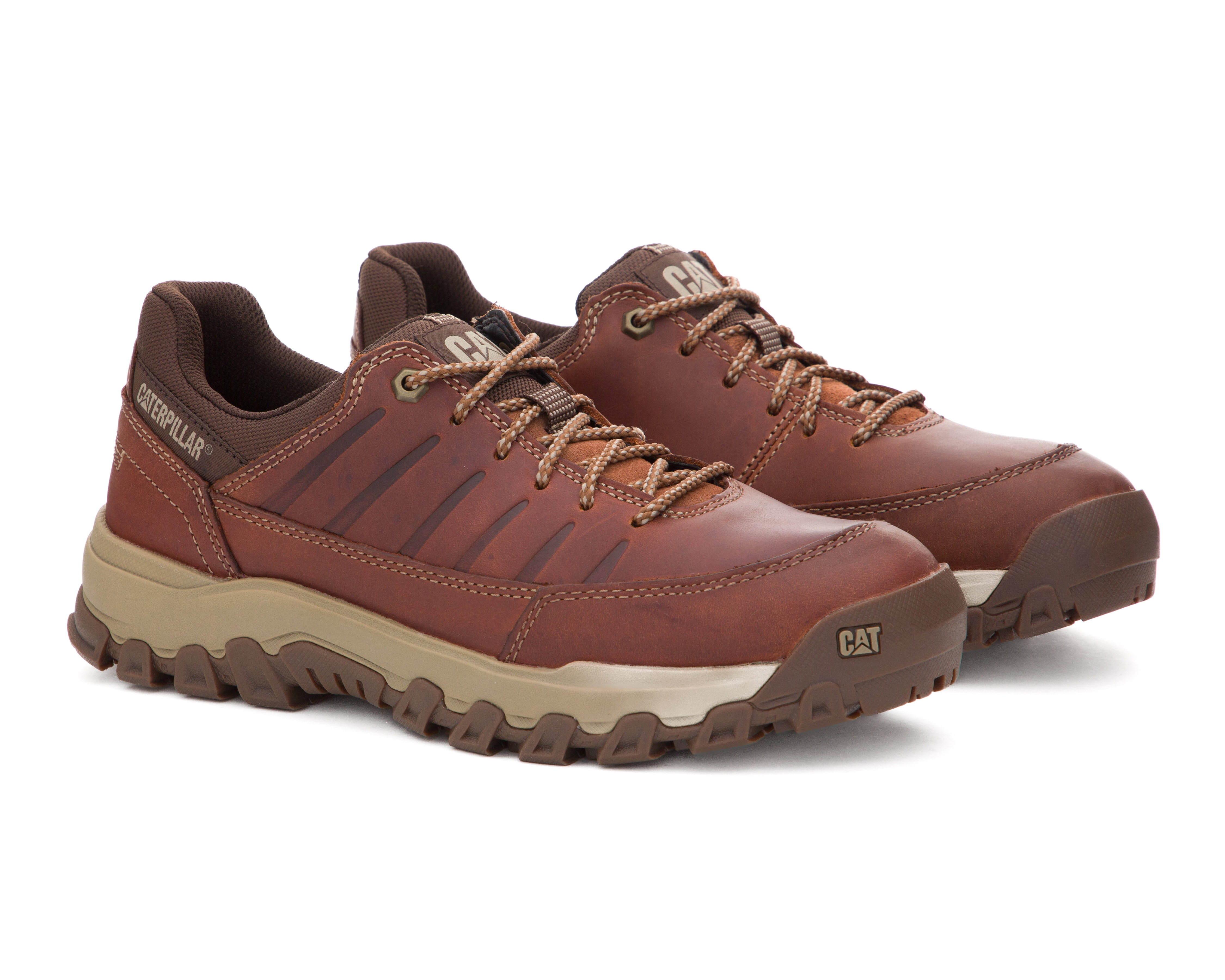 Foto 2 pulgar | Foto 1 | Botas de Senderismo CAT Threshold Rebound Low de Piel para Hombre
