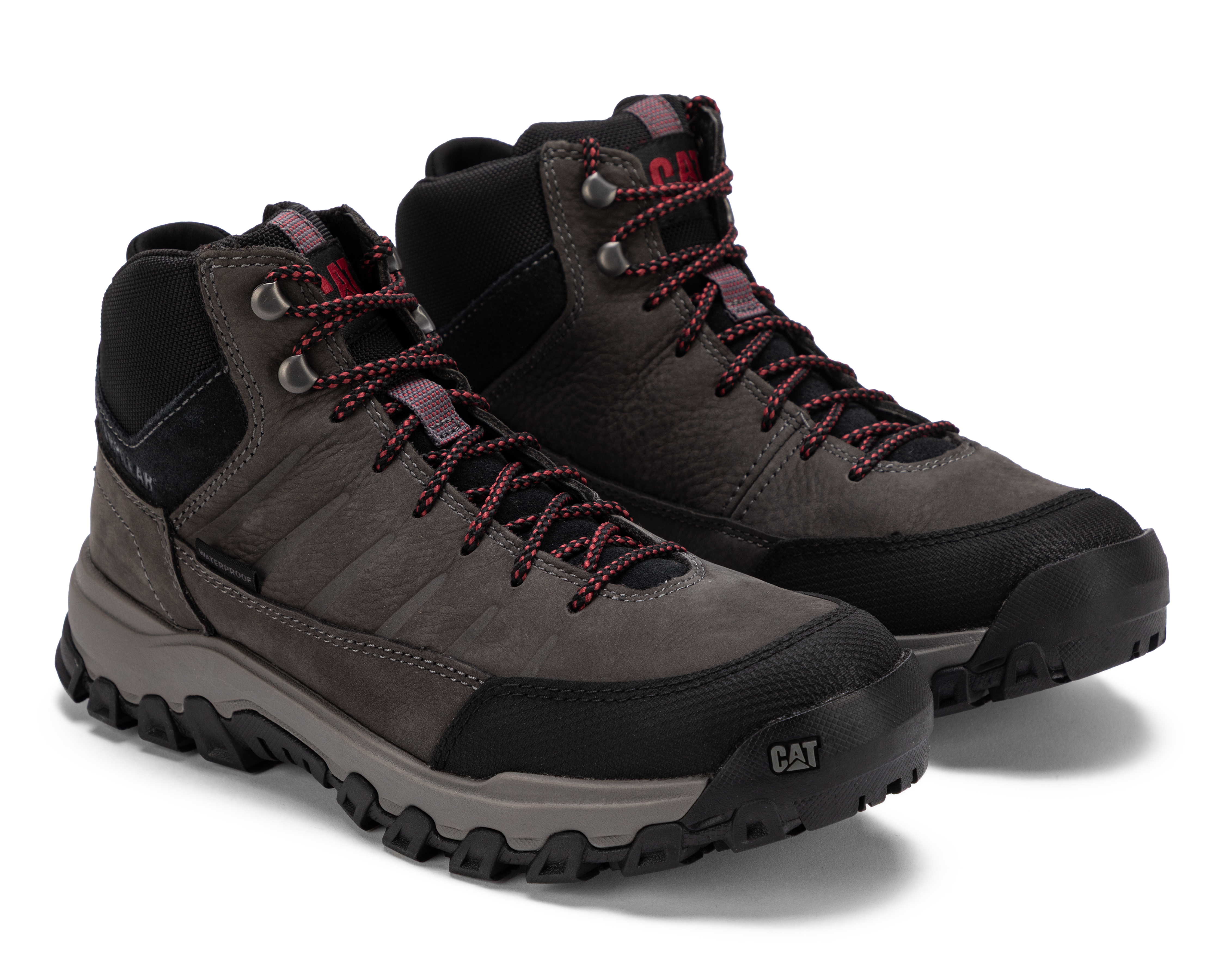 Foto 2 pulgar | Foto 1 | Botas Outdoor CAT Threshold Rebound Mid WP de Piel para Hombre