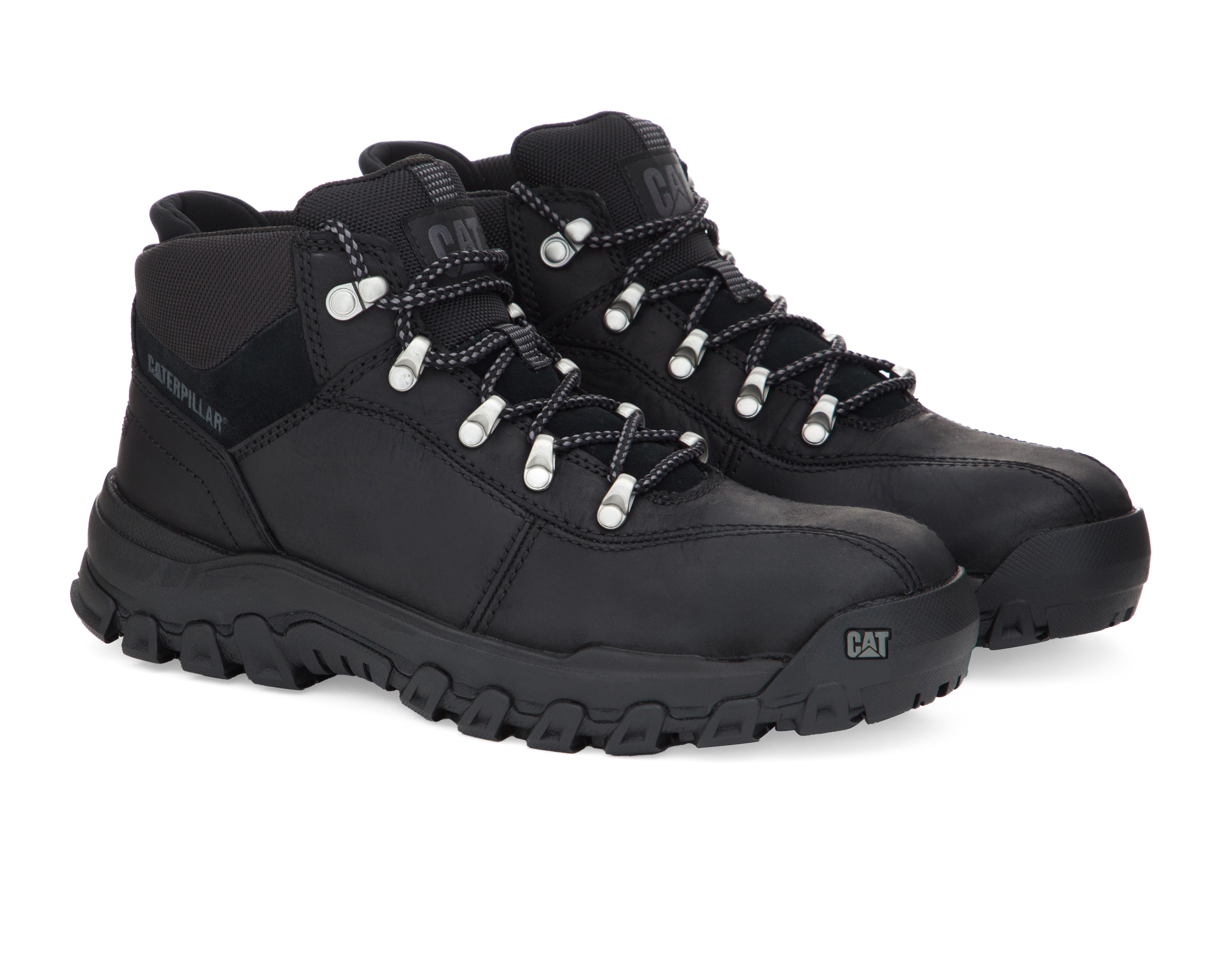 Foto 2 pulgar | Foto 1 | Botas de Senderismo CAT Threshold Rebound Trek de Piel para Hombre