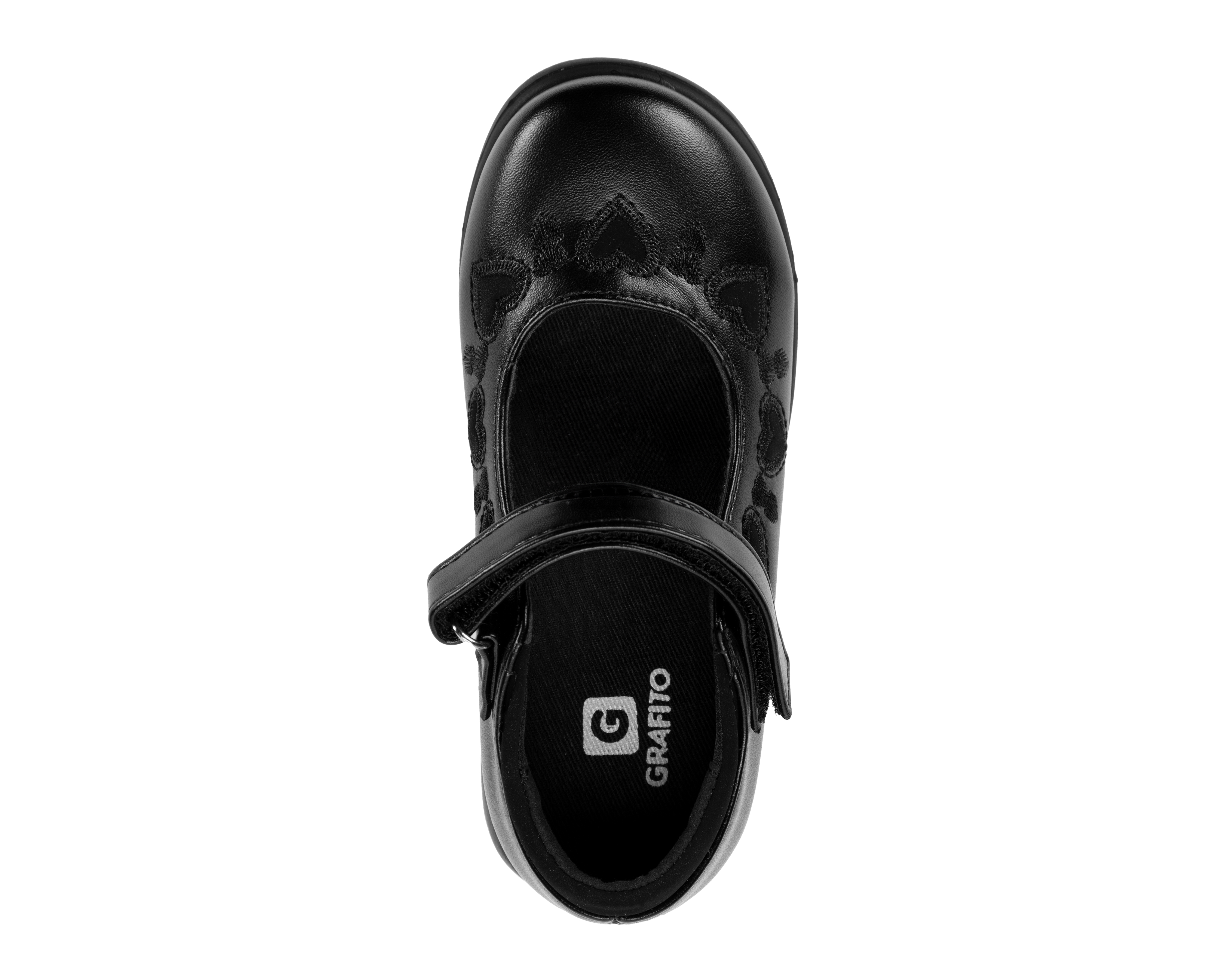 Foto 5 | Foto 5 | Zapatos Escolares Grafito para Niña