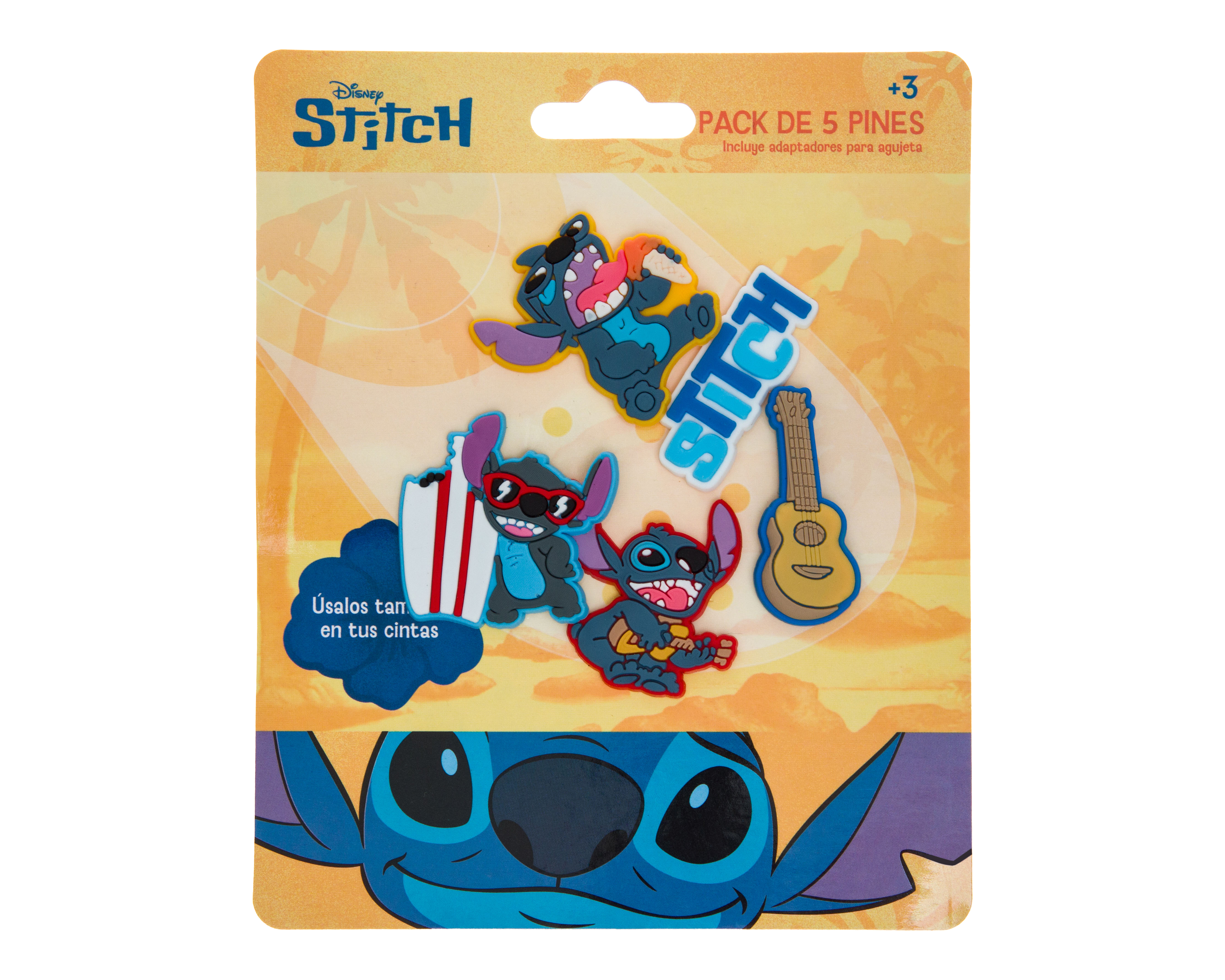 Foto 4 pulgar | Foto 3 | Paquete de Pines para Calzado Disney Lilo & Stitch 5 Piezas