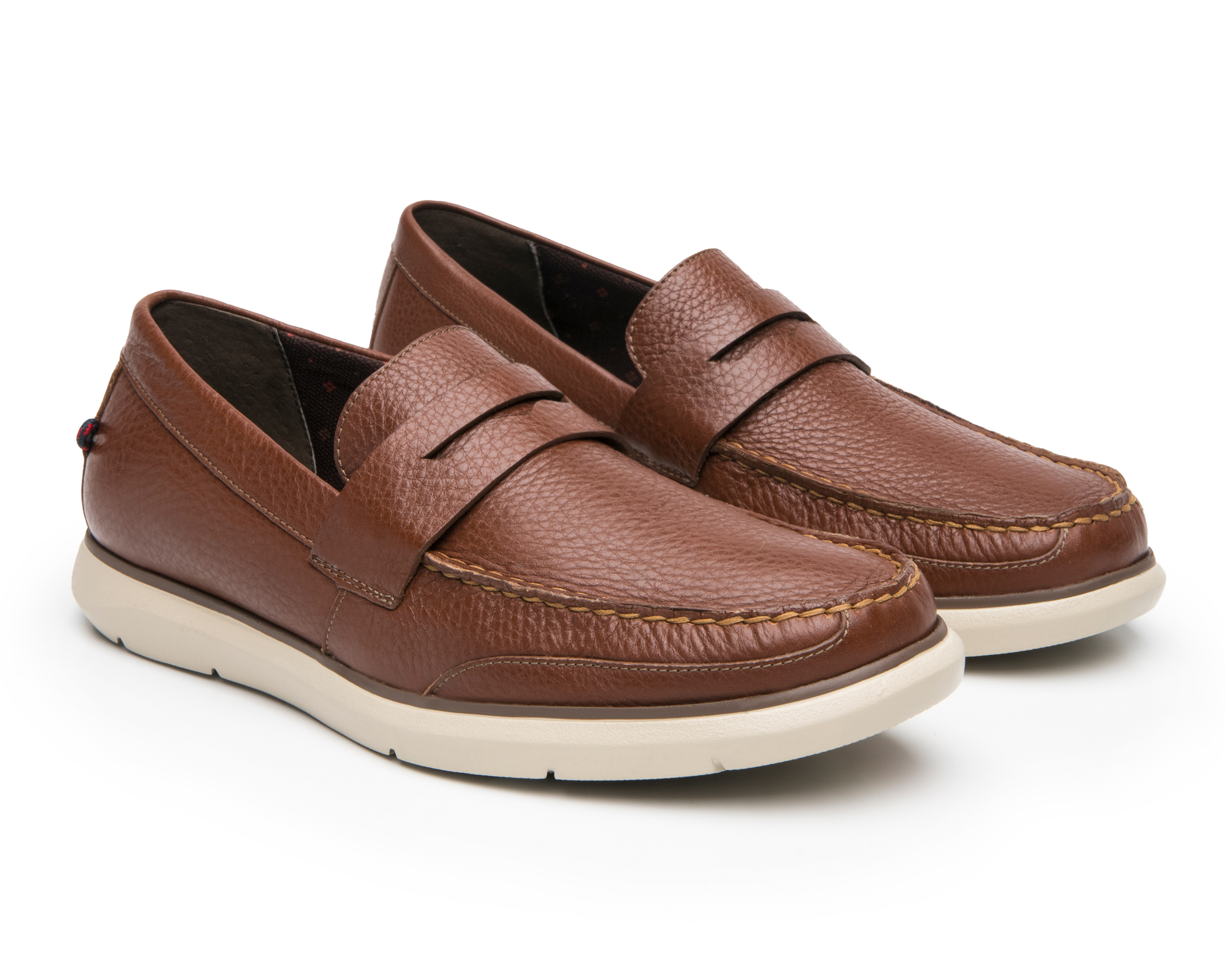 Mocasines Flexi de Piel para Hombre