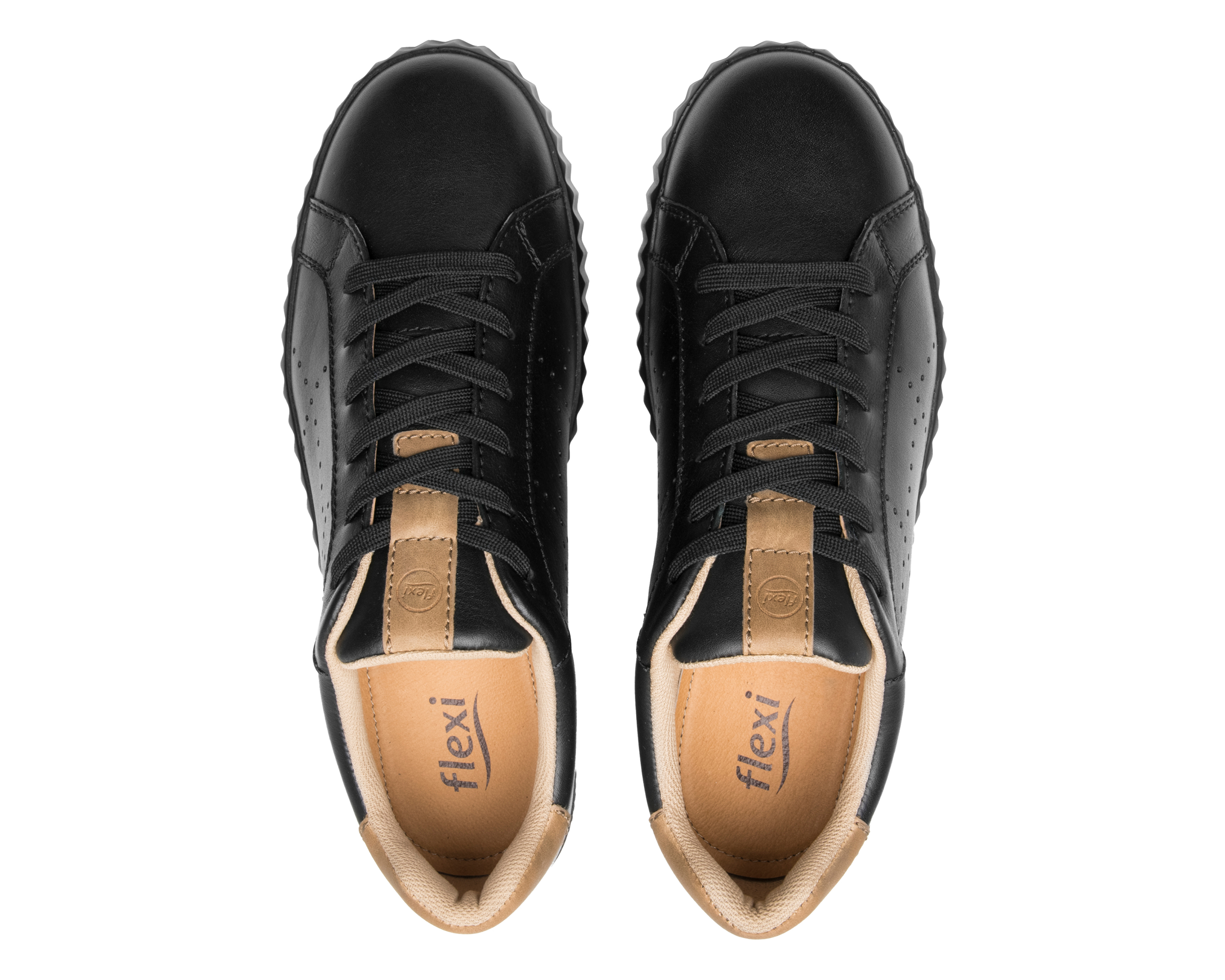 Foto 4 pulgar | Foto 3 | Tenis Casuales Flexi de Piel para Hombre