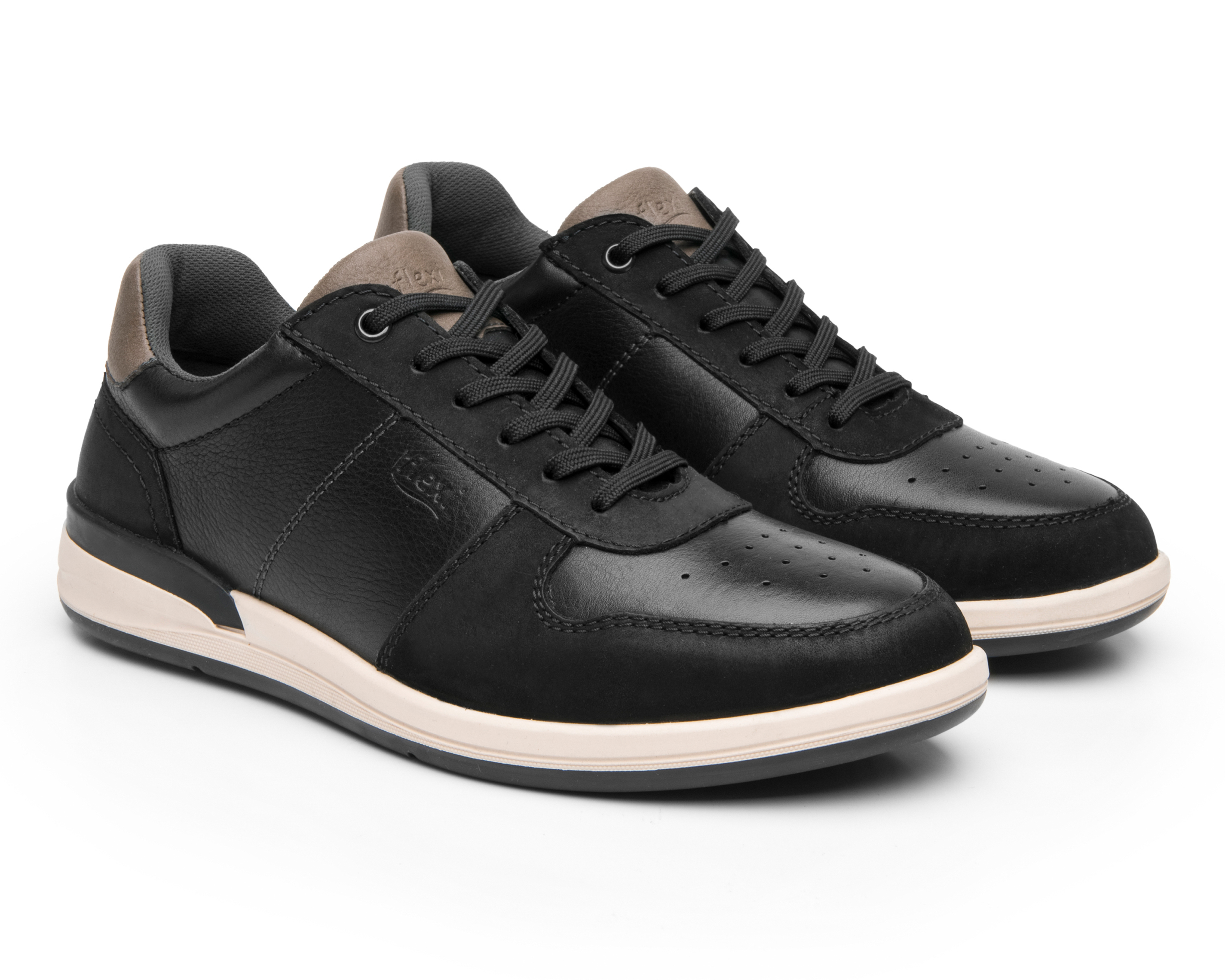 Foto 1 | Foto 1 | Zapatos Casuales Flexi de Piel para Hombre