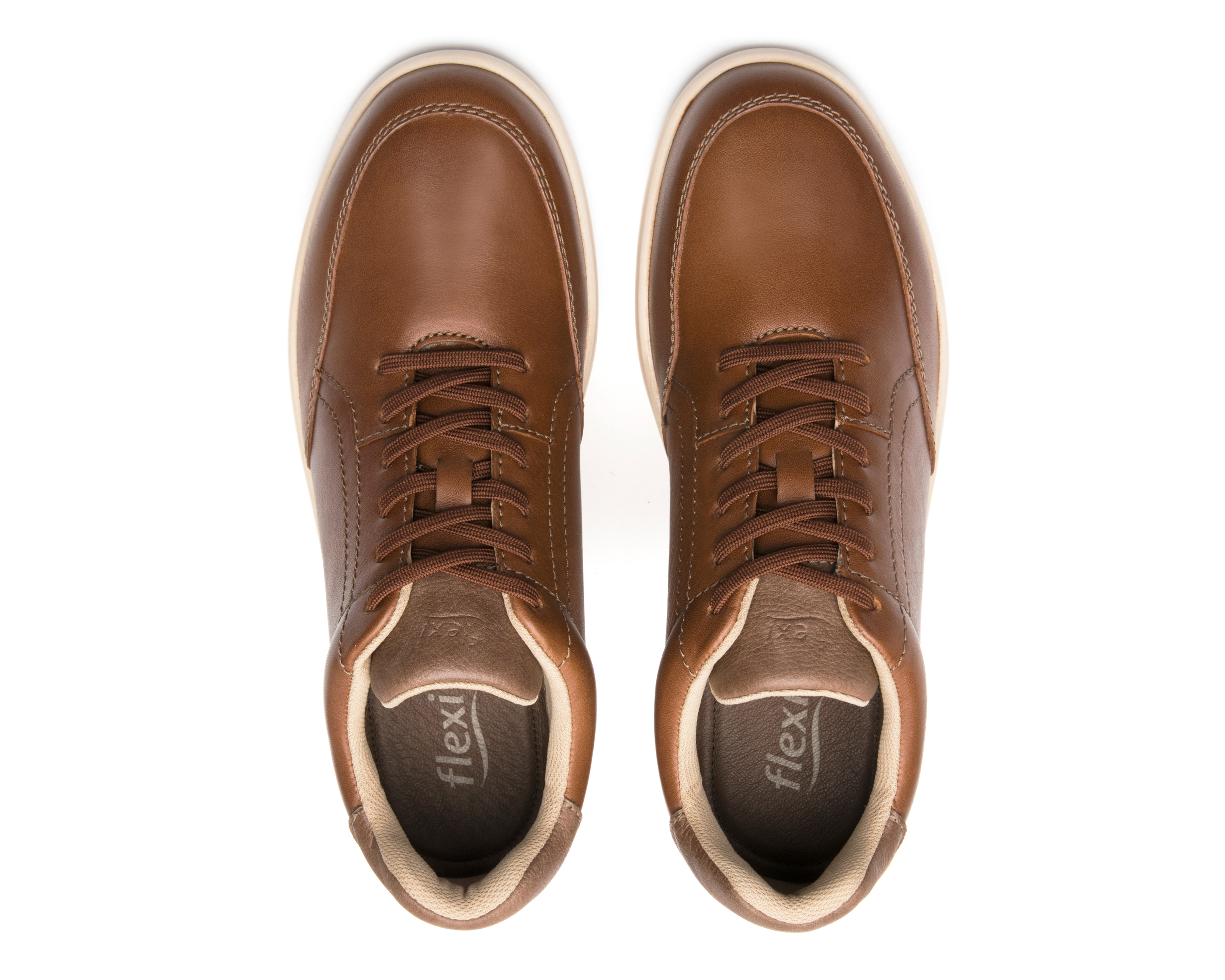 Foto 3 | Foto 3 | Zapatos Casuales Flexi de Piel para Hombre