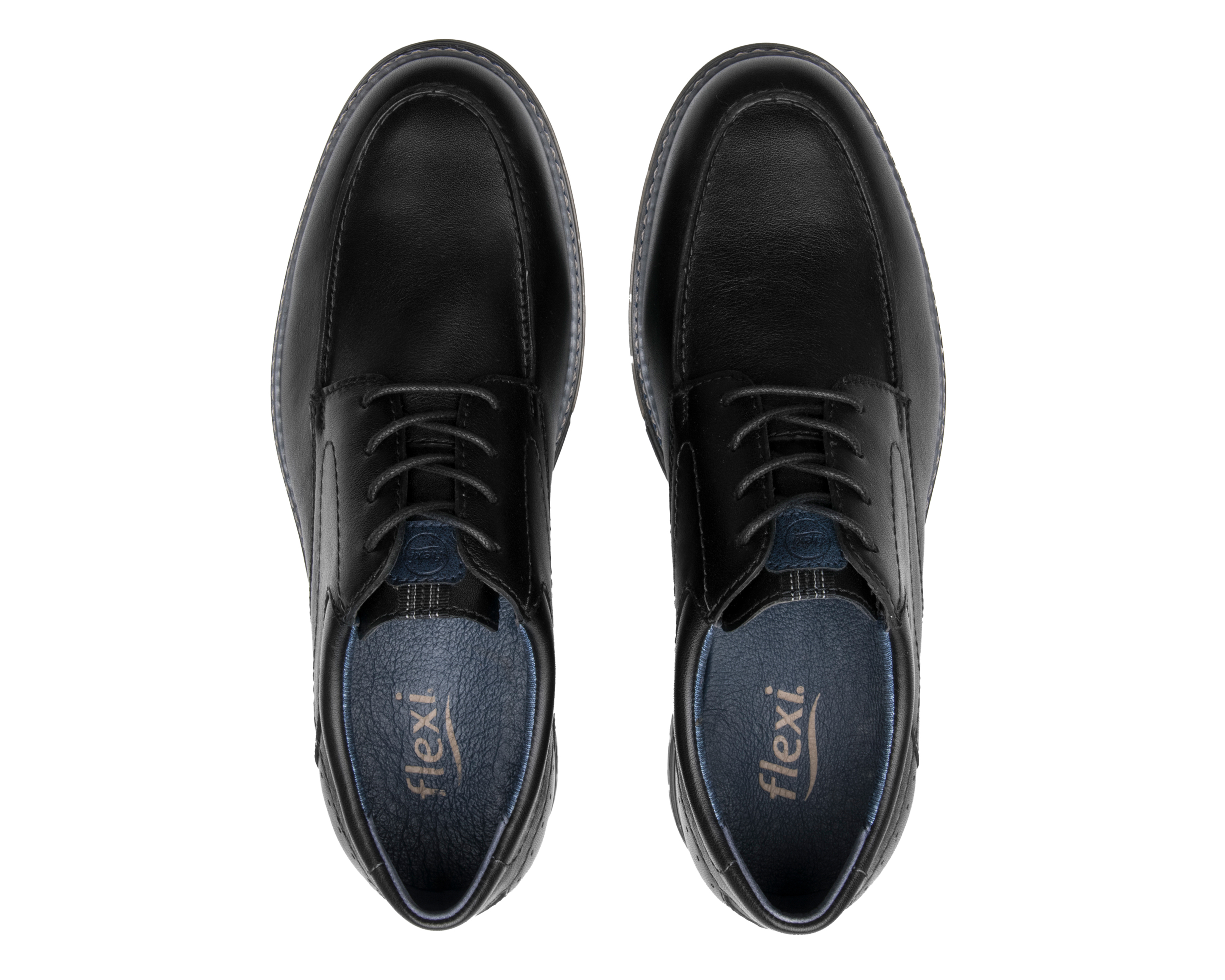 Foto 3 | Foto 3 | Zapatos Casuales Flexi de Piel para Hombre