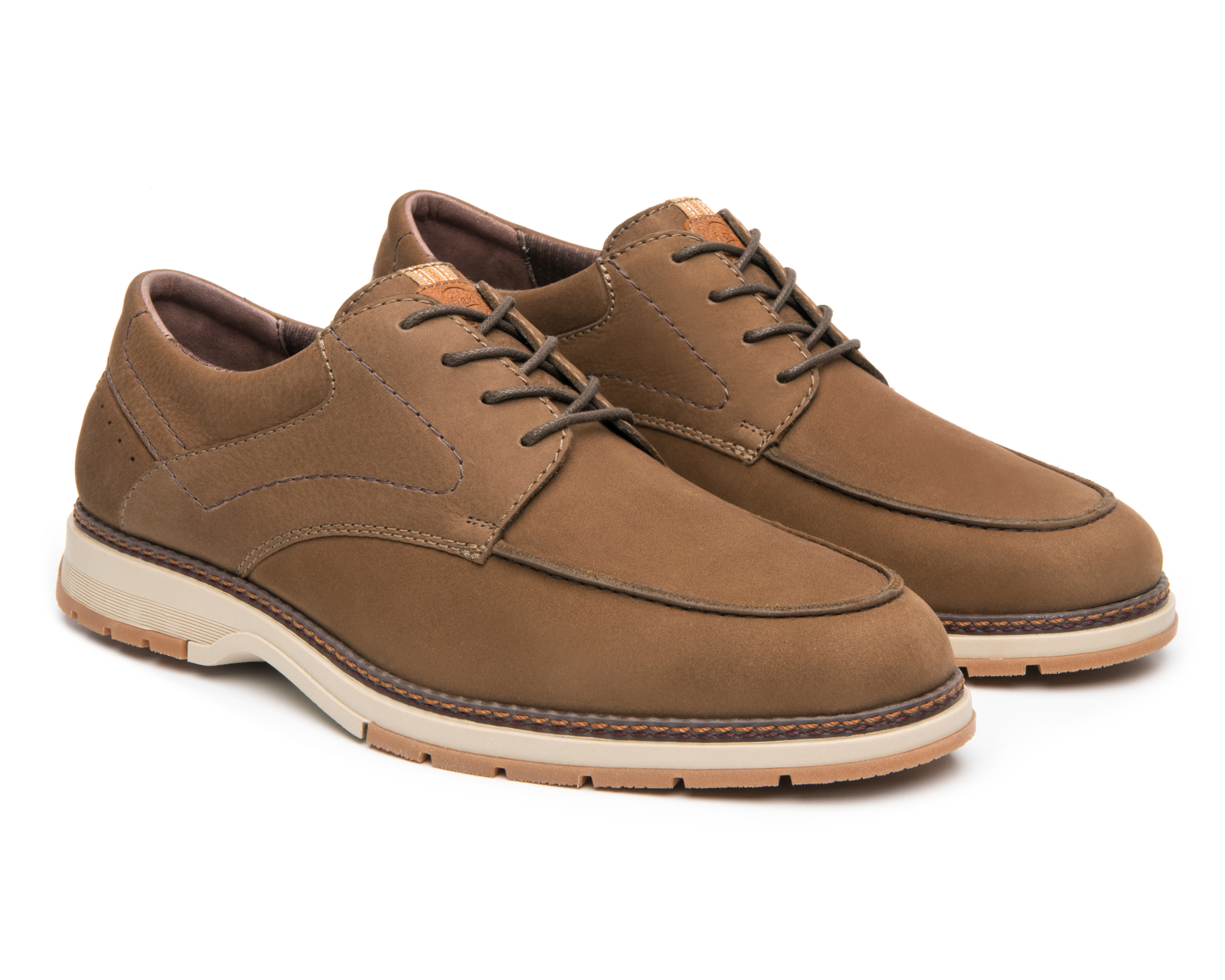 Foto 2 pulgar | Foto 1 | Zapatos Casuales Flexi de Piel para Hombre