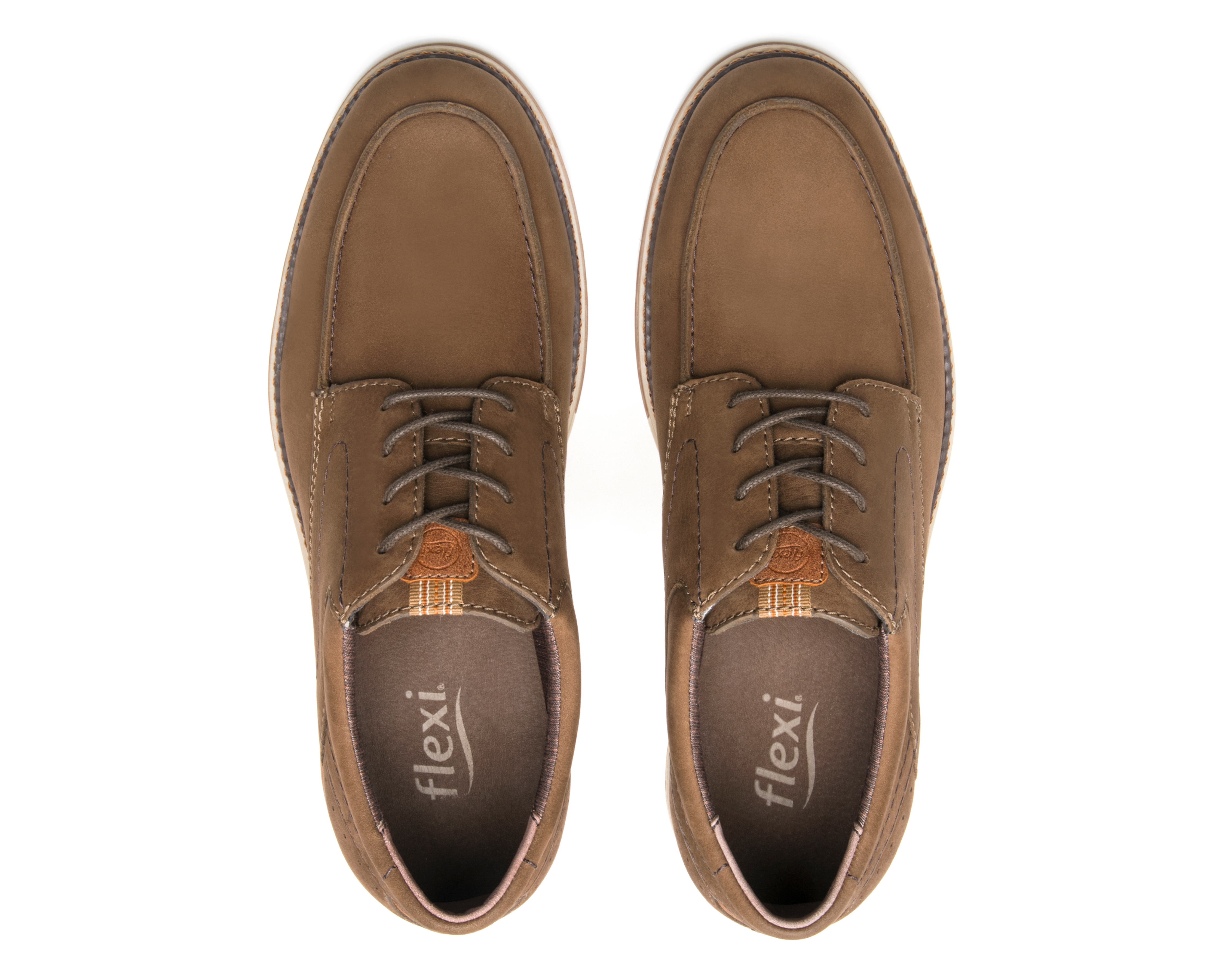 Foto 4 pulgar | Foto 3 | Zapatos Casuales Flexi de Piel para Hombre