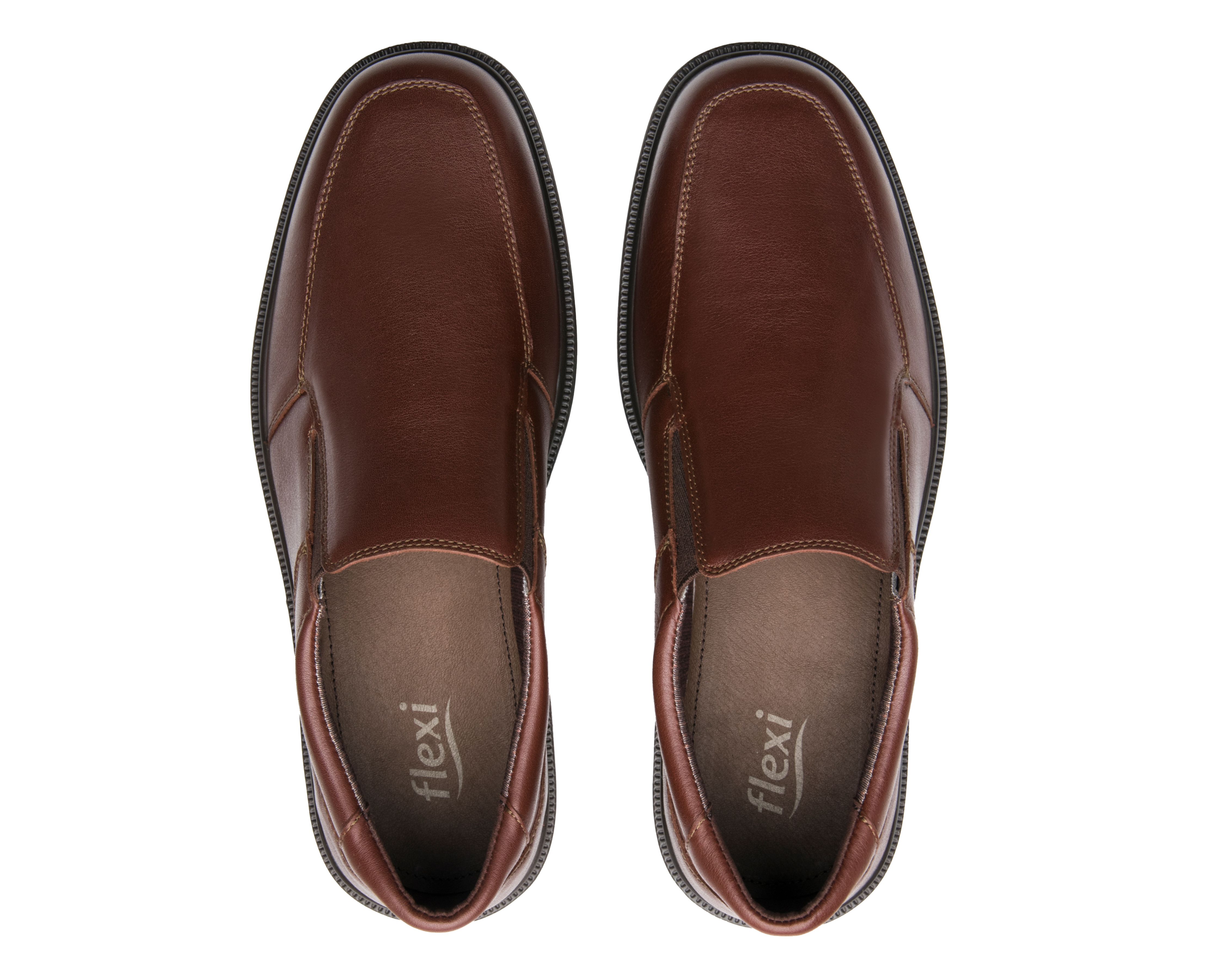 Foto 4 pulgar | Foto 3 | Mocasines Flexi de Piel para Hombre