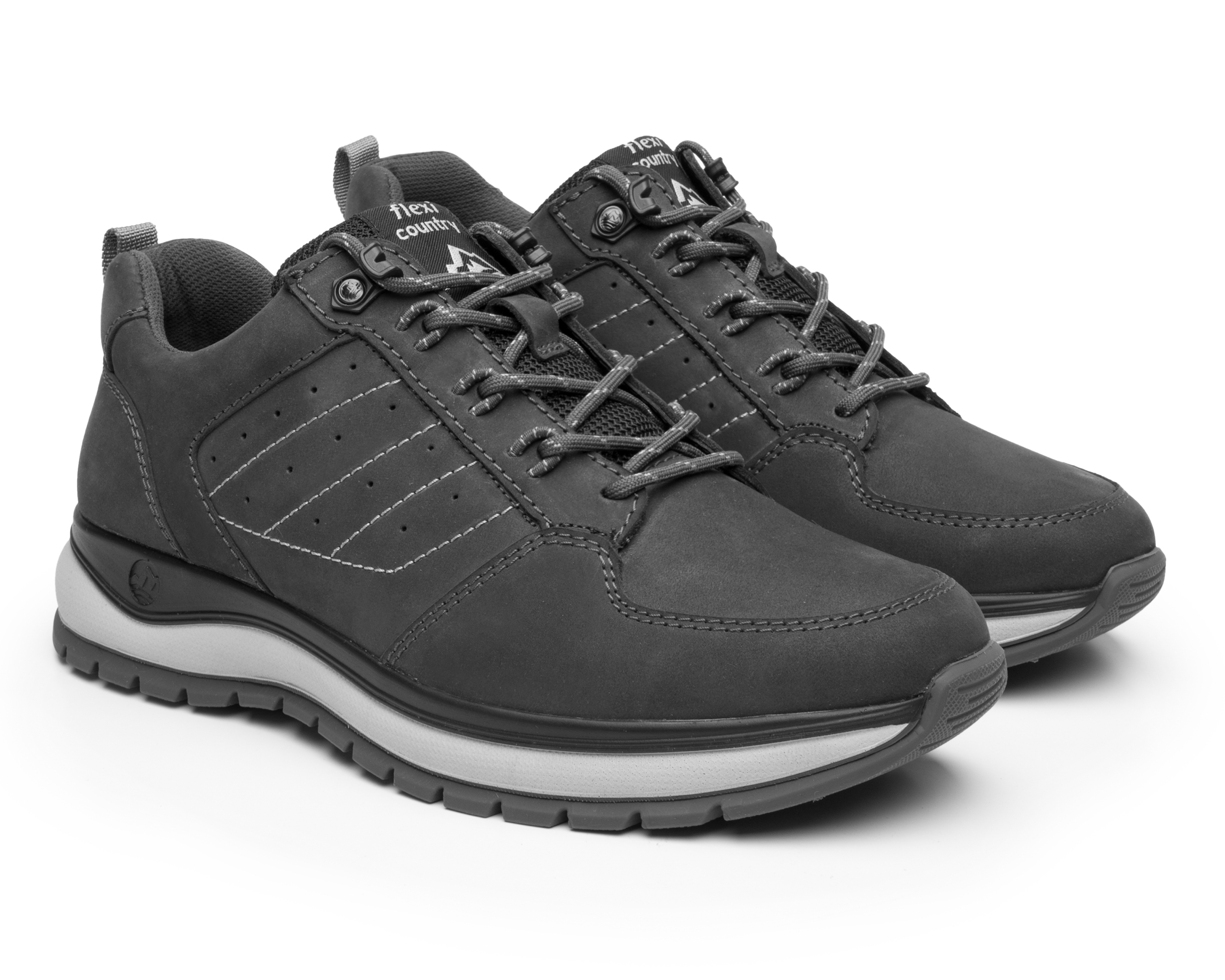 Foto 2 pulgar | Foto 1 | Zapatos Outdoor Flexi de Piel para Hombre