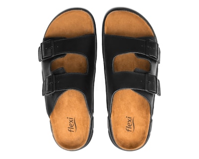 Foto 3 | Foto 3 | Sandalias Casuales Flexi de Piel para Hombre