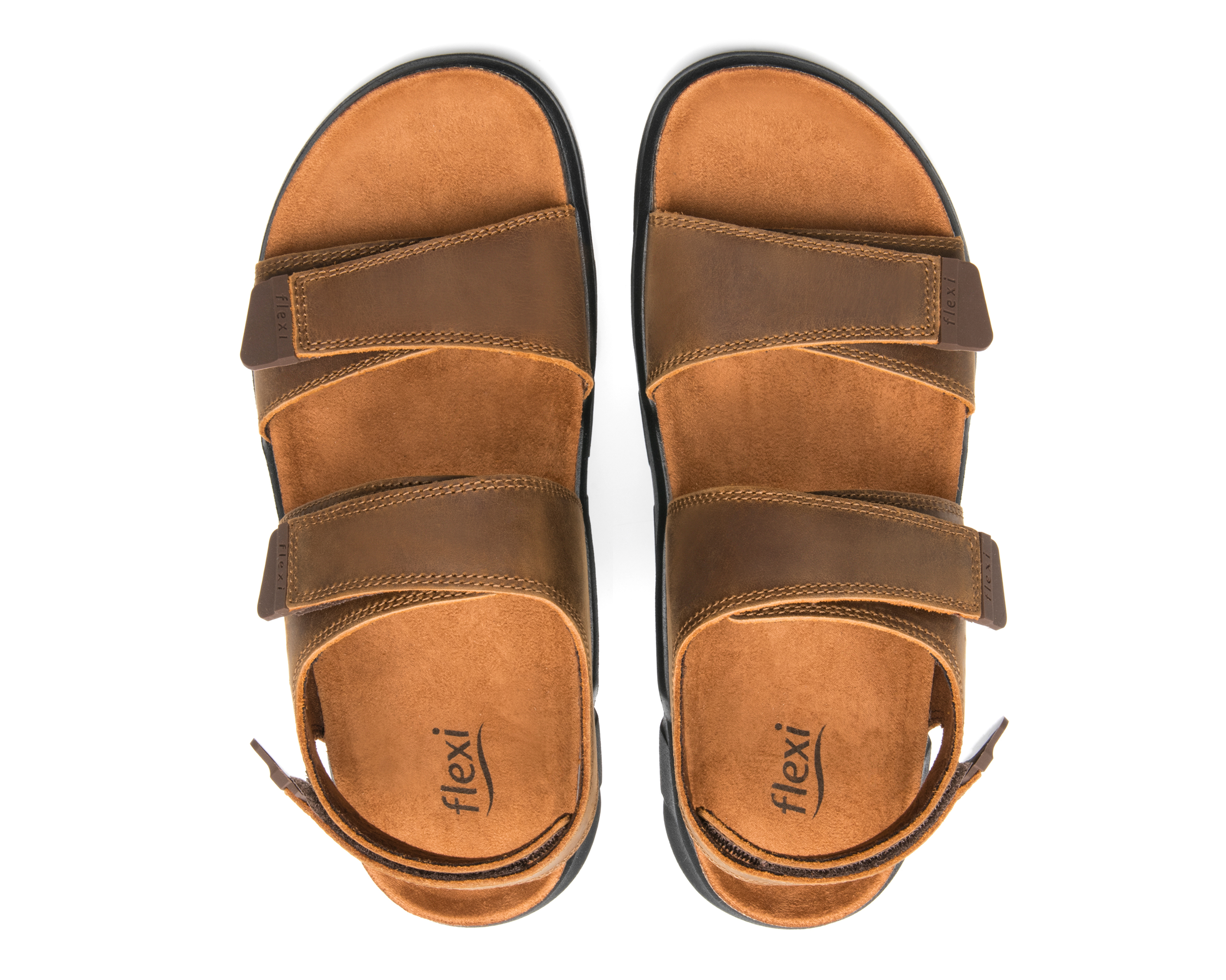 Foto 4 pulgar | Foto 3 | Sandalias Casuales Flexi de Piel para Hombre