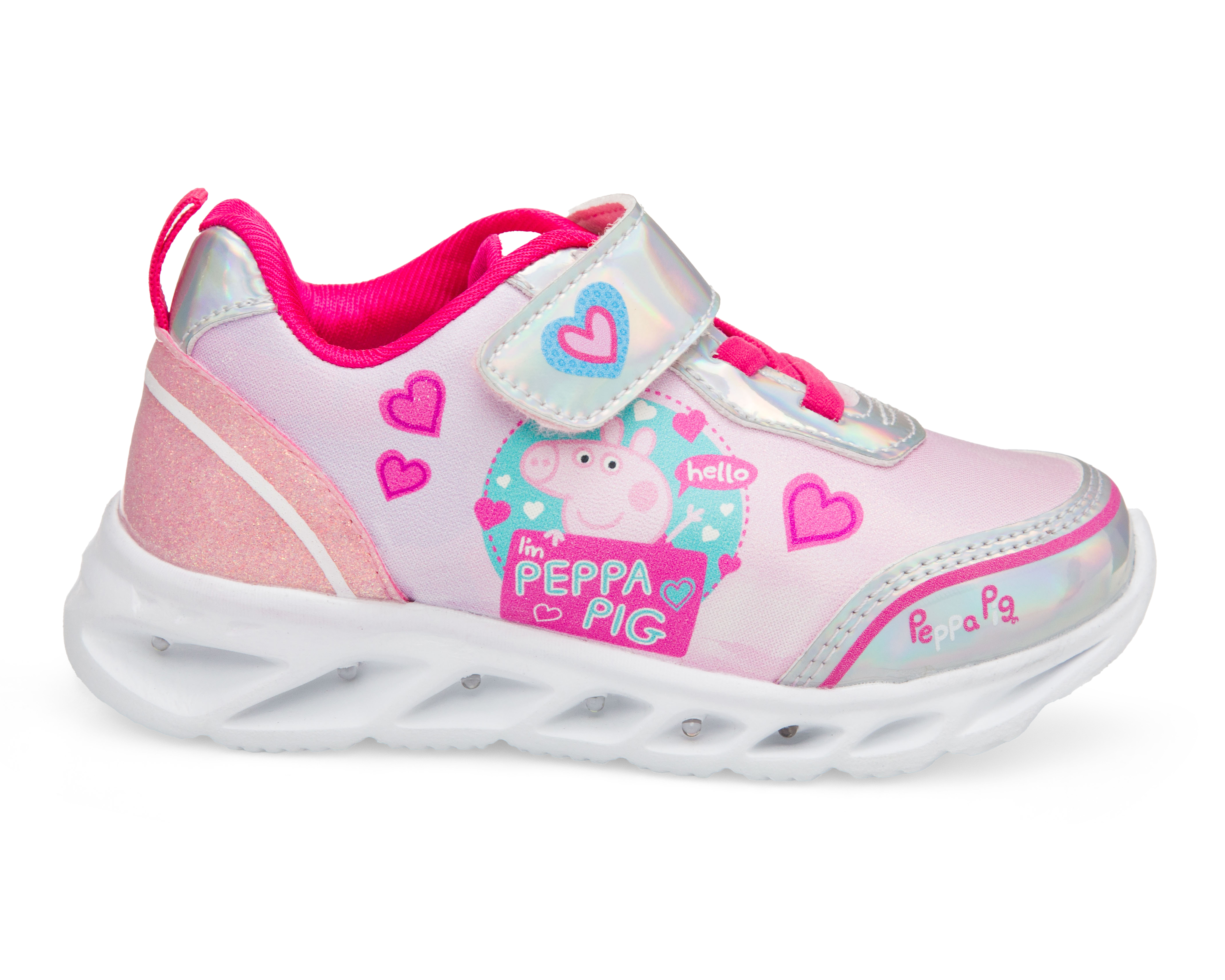 Foto 3 pulgar | Foto 2 | Tenis Casuales Peppa Pig para Niña