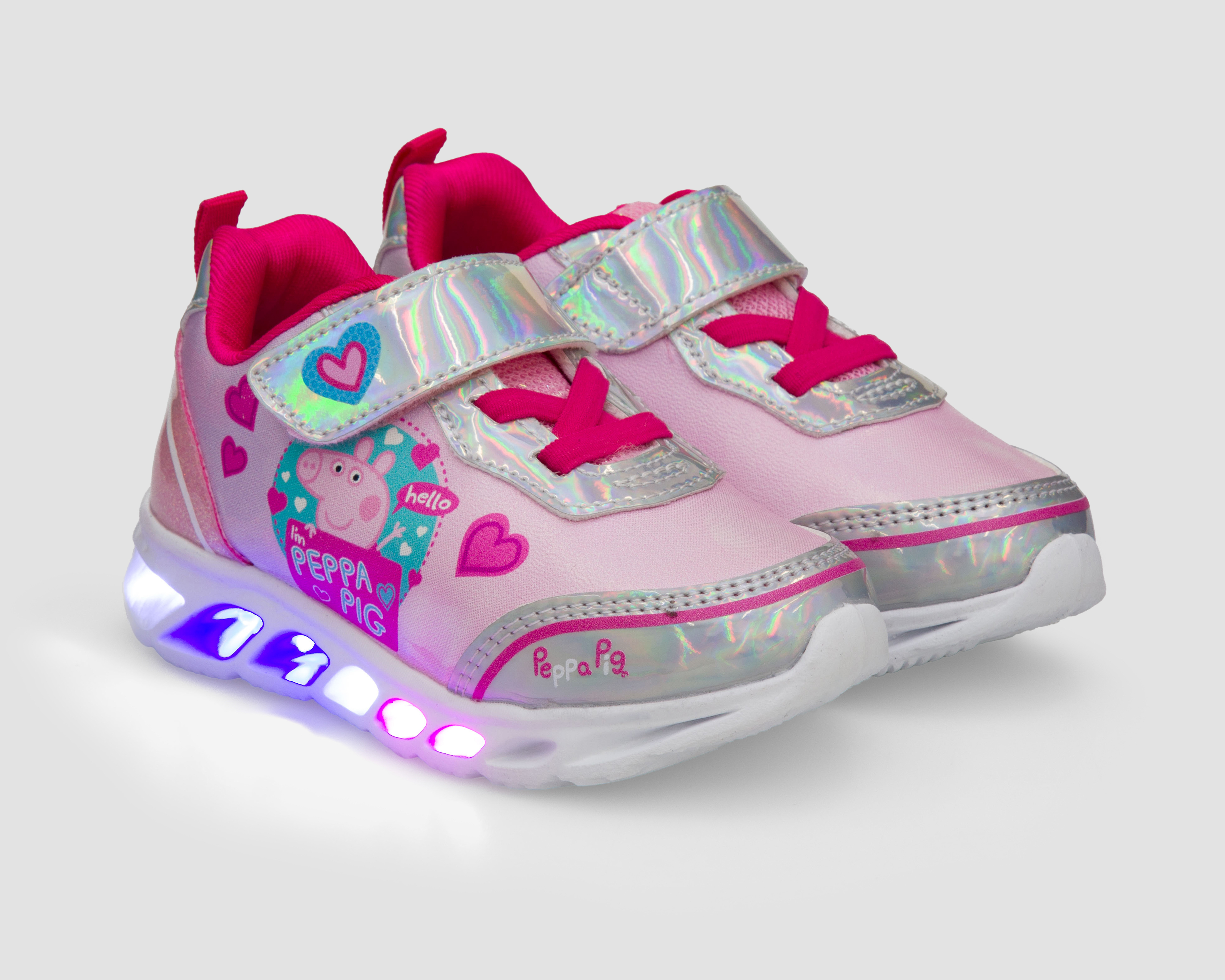 Foto 8 pulgar | Foto 7 | Tenis Casuales Peppa Pig para Niña