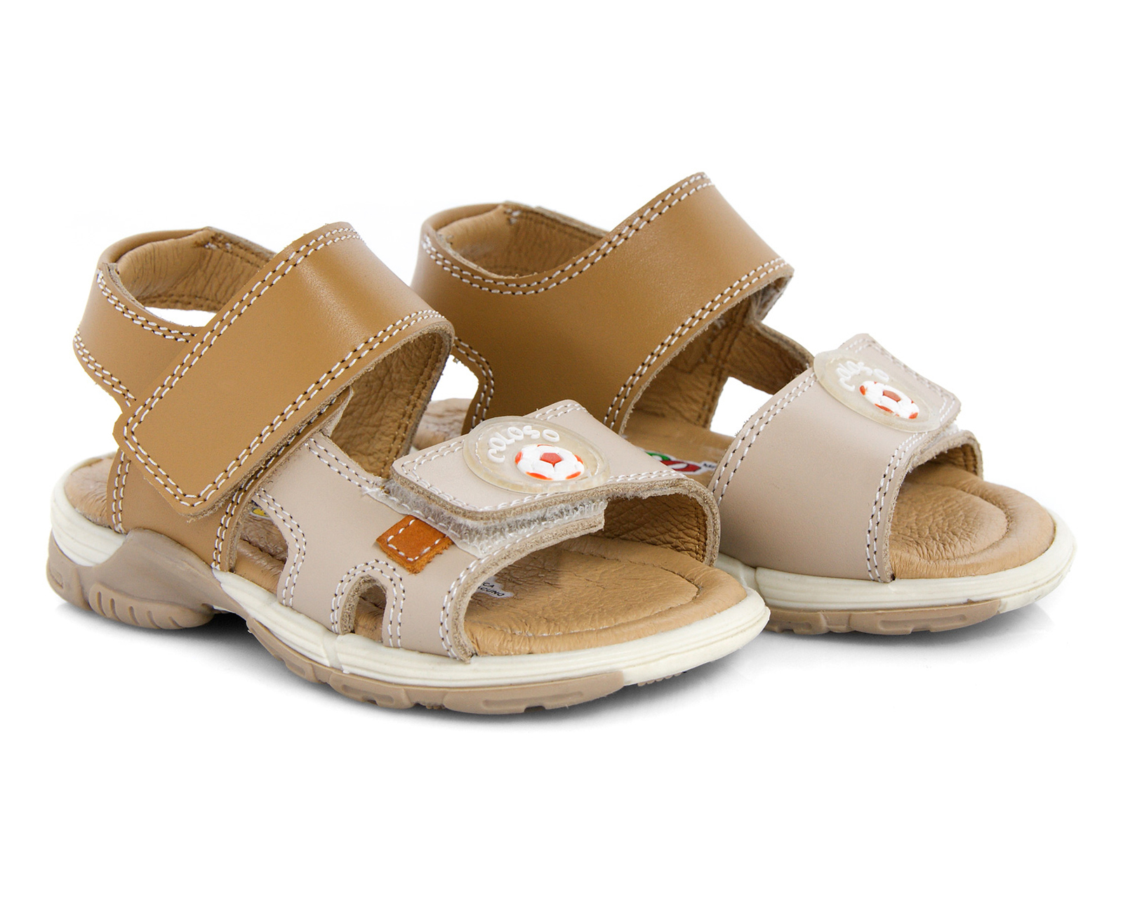 Foto 2 pulgar | Foto 1 | Sandalias Coloso de Piel para Bebé Niño