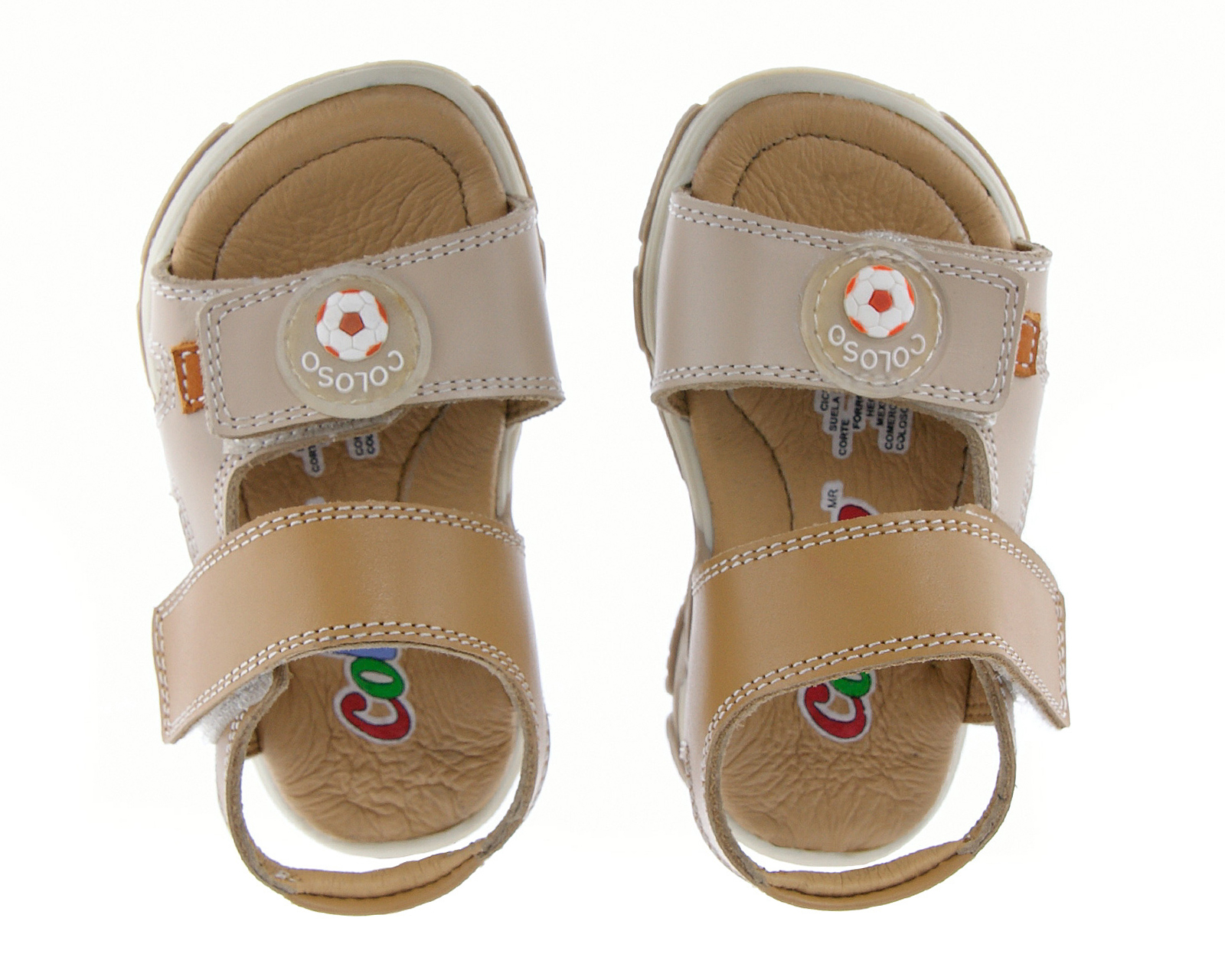 Foto 4 pulgar | Foto 3 | Sandalias Coloso de Piel para Bebé Niño