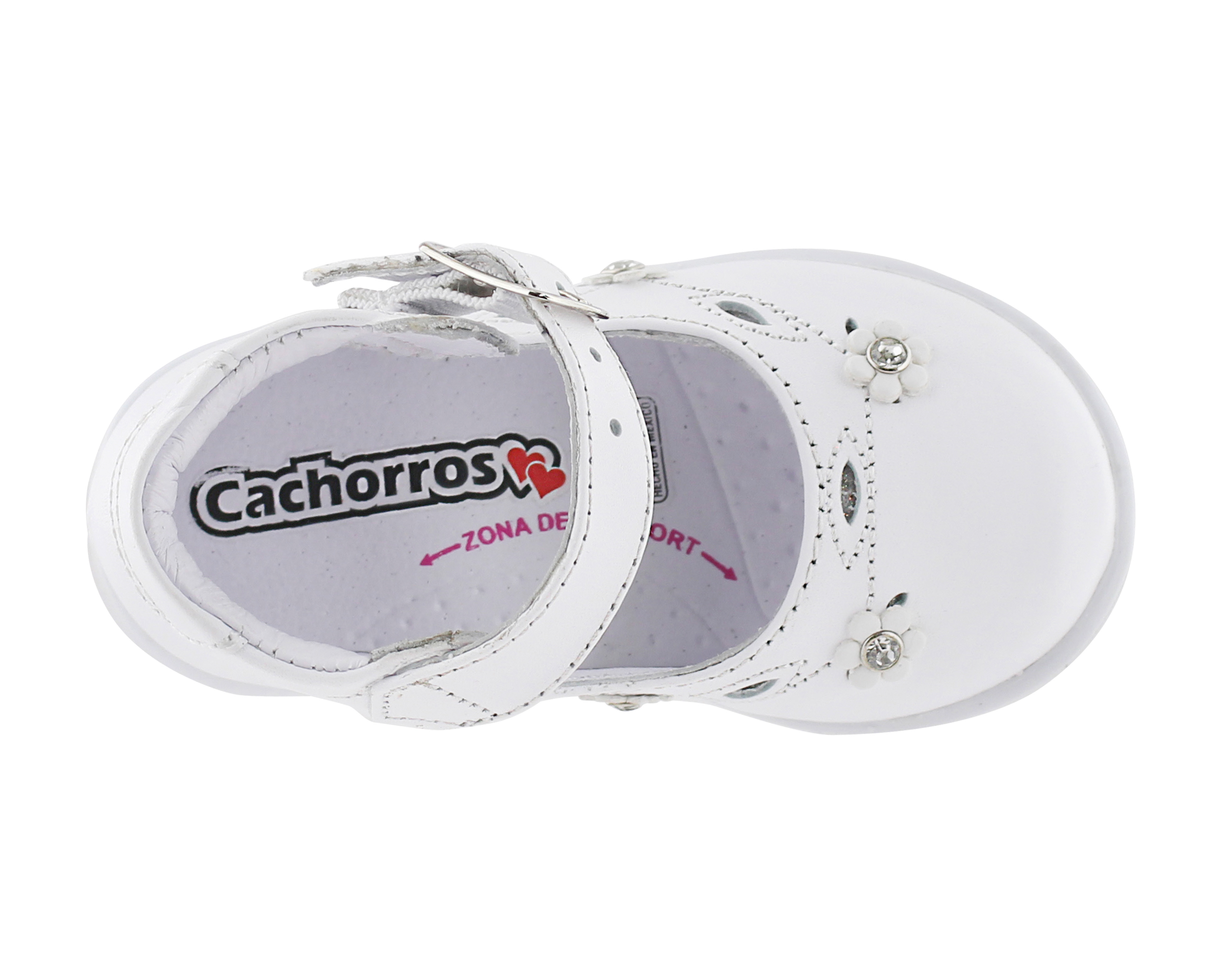 Foto 5 pulgar | Foto 4 | Zapatos Cachorros de Piel para Bebé Niña