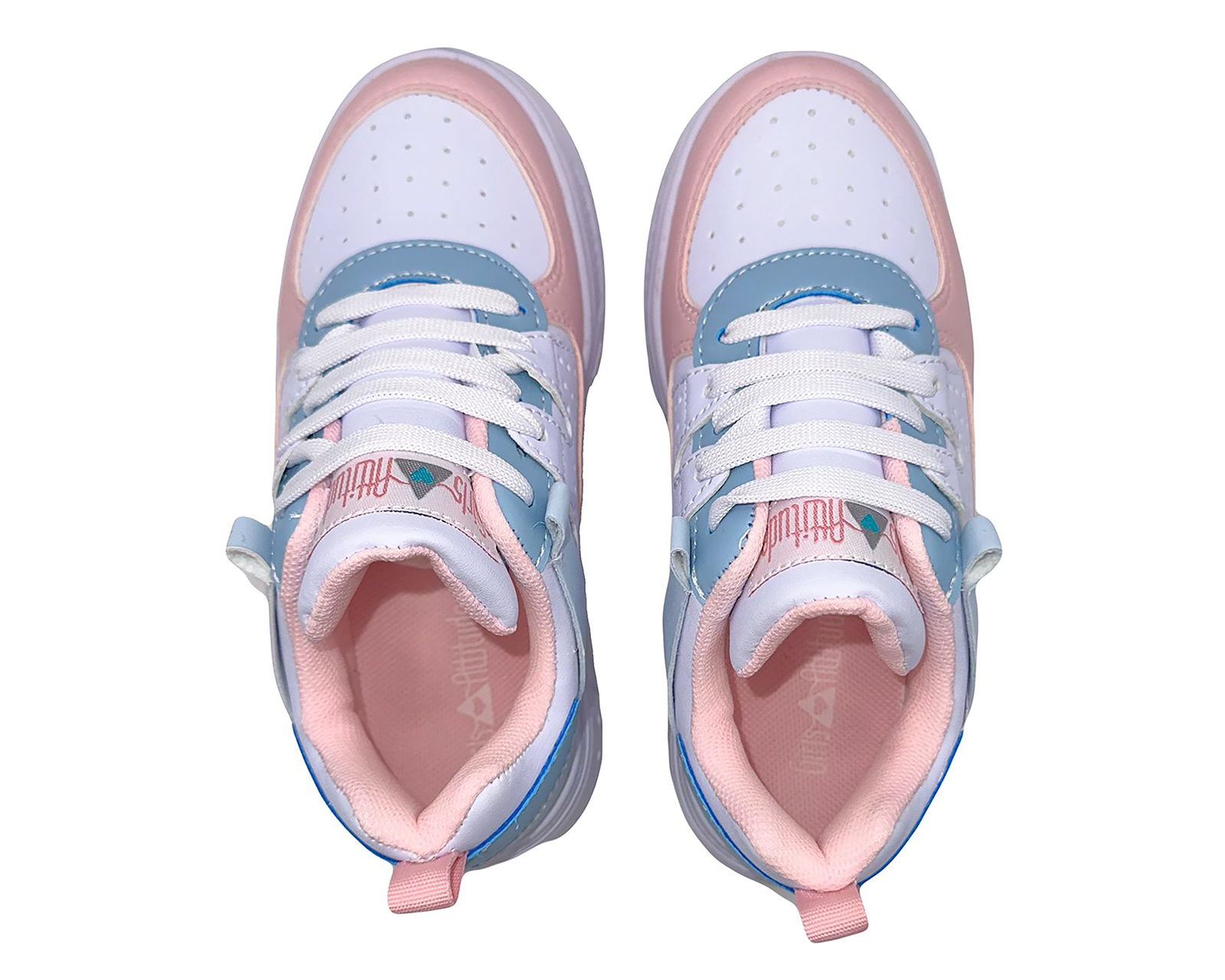 Foto 4 pulgar | Foto 3 | Tenis Casuales Girls Attitude para Niña