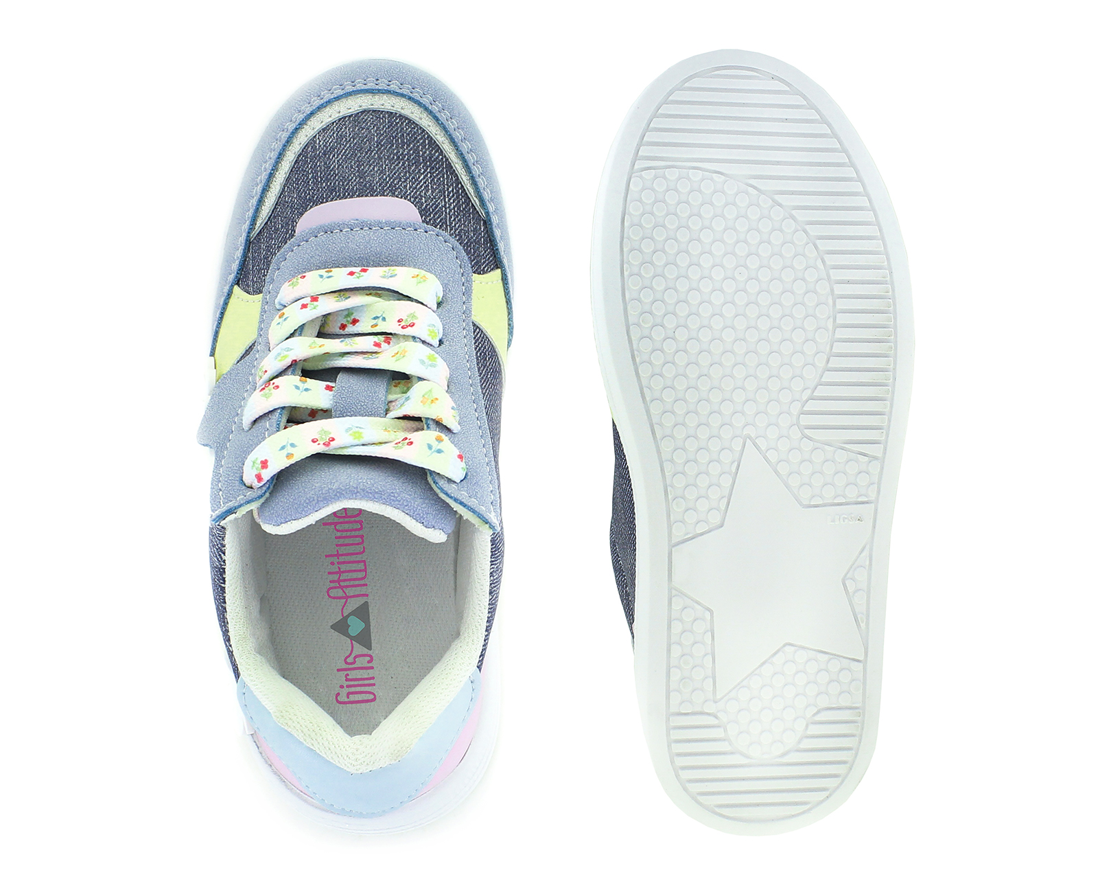 Foto 3 pulgar | Foto 2 | Tenis Girls Attitude para Niña