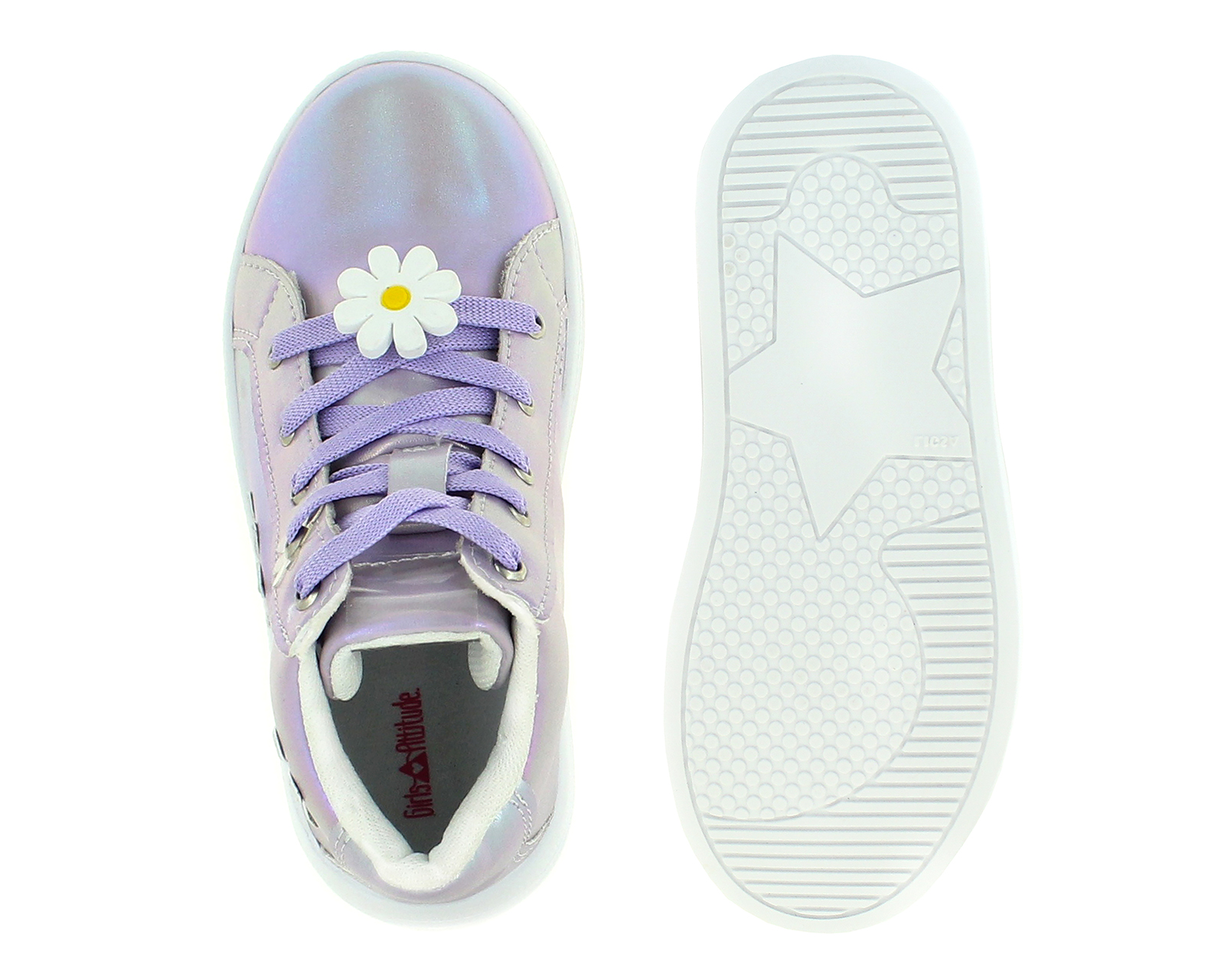 Foto 3 pulgar | Foto 2 | Tenis de Moda Girls Attitude para Niña