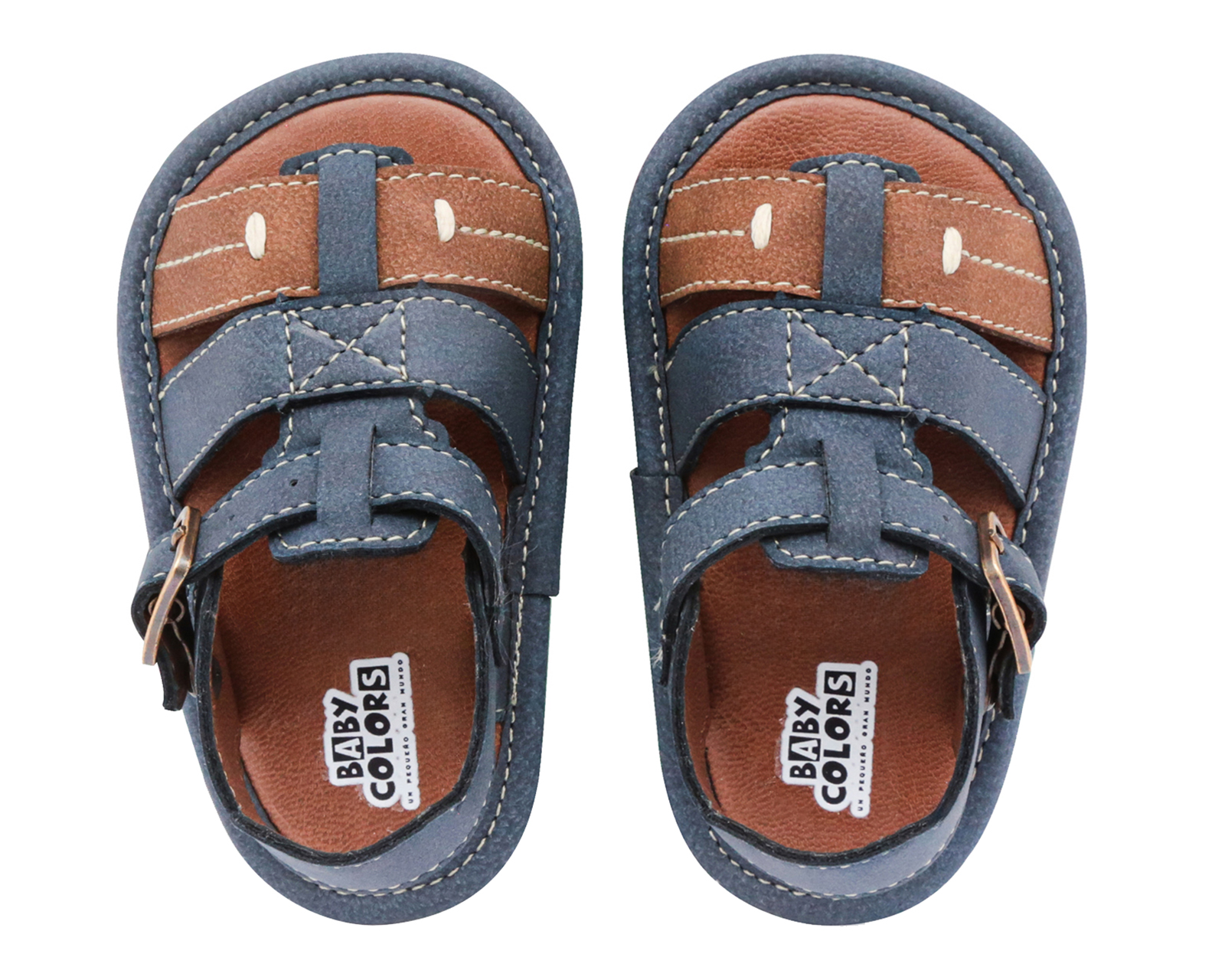 Foto 4 pulgar | Foto 3 | Sandalias Baby Colors para Bebé Niño