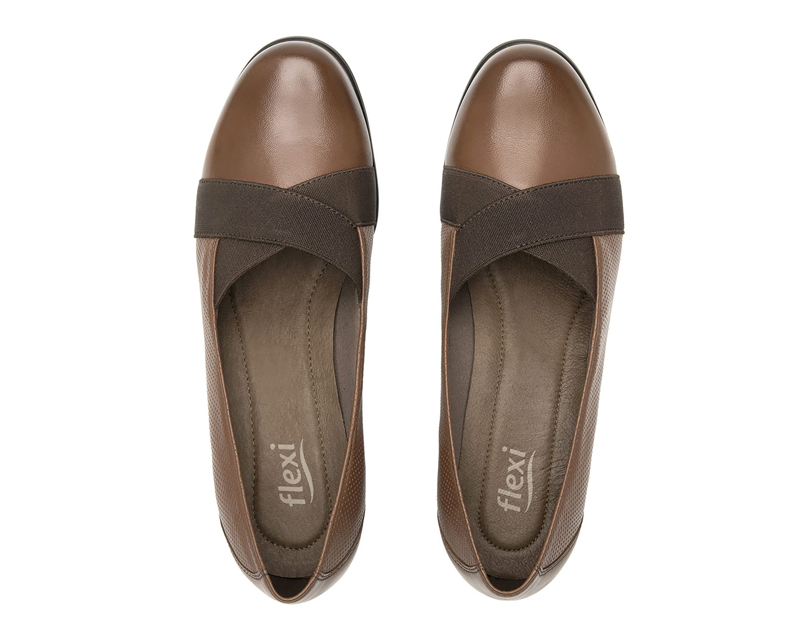 Foto 3 | Foto 3 | Zapatillas Flexi de Piel para Mujer