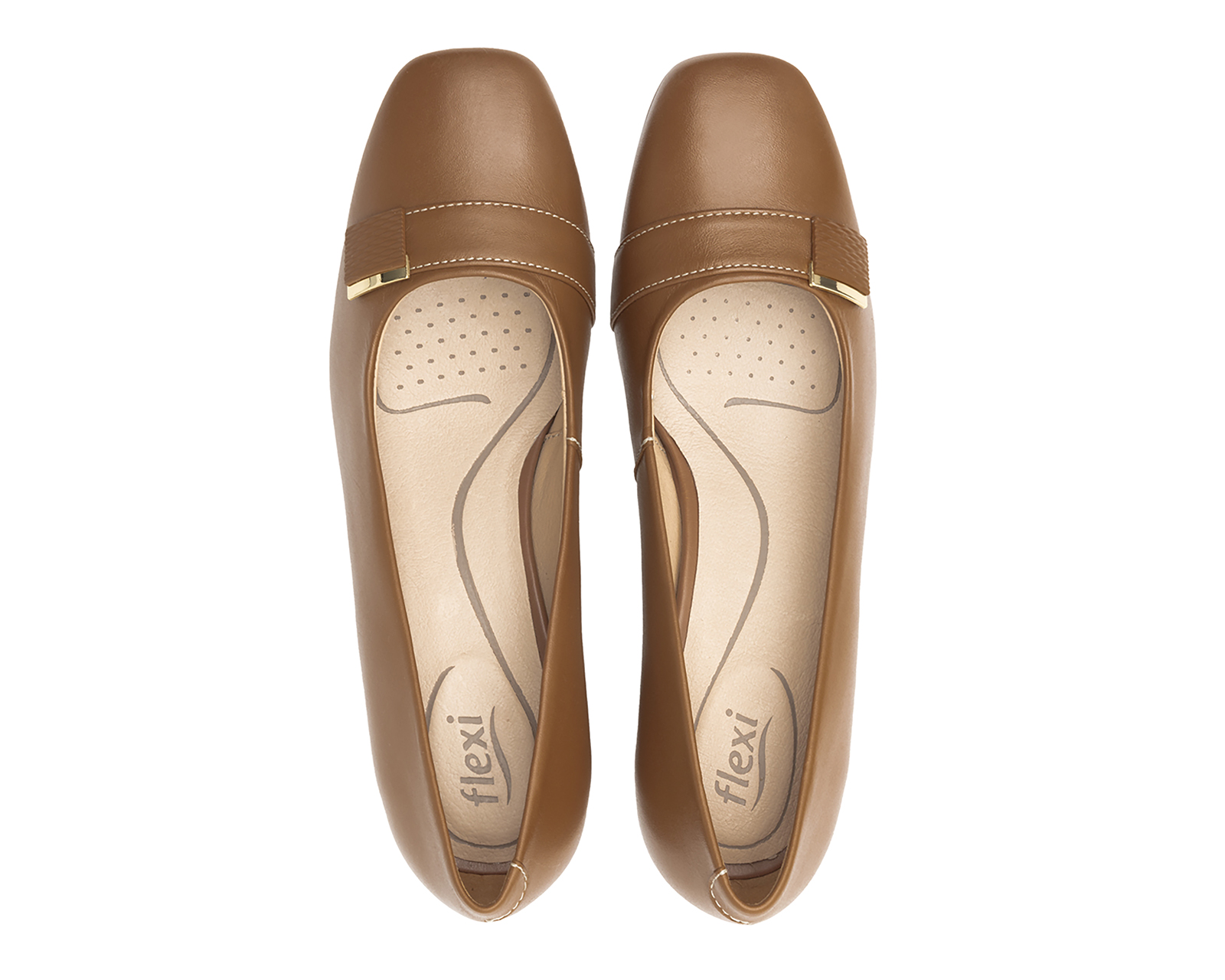 Foto 3 | Foto 3 | Zapatillas Flexi de Piel para Mujer